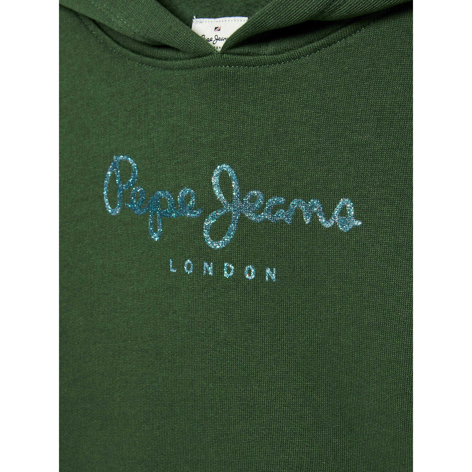 Pepe Jeans Суитшърт Elicia PG581251 Зелен Regular Fit - Pepit.bg