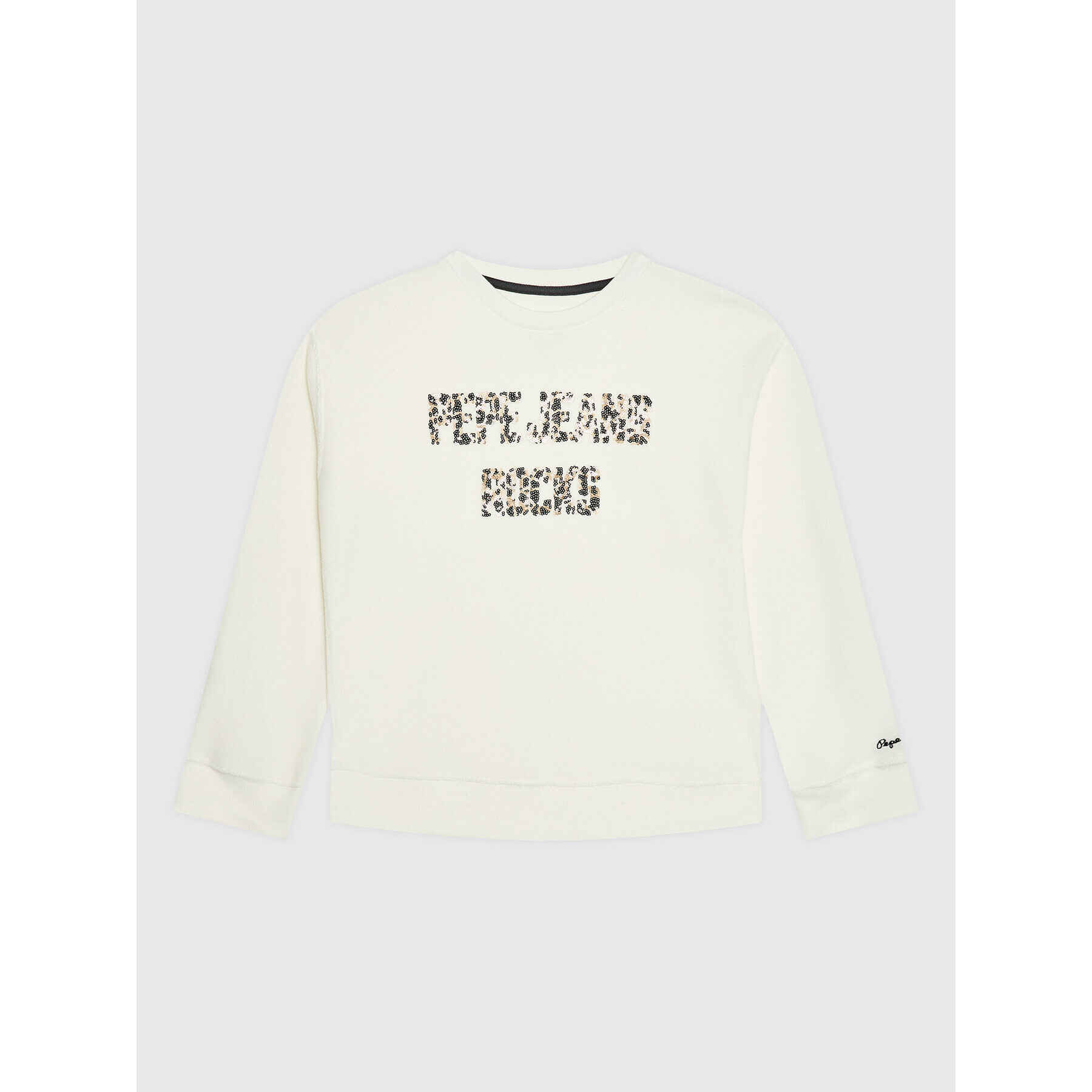 Pepe Jeans Суитшърт Erika PG581208 Екрю Regular Fit - Pepit.bg