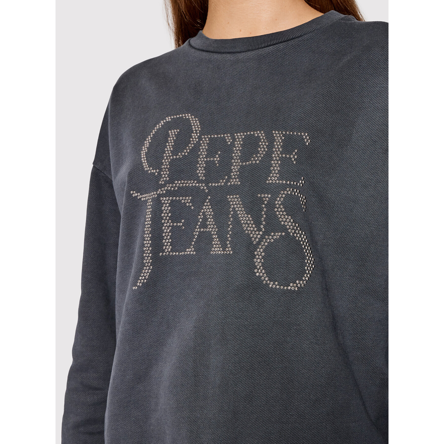 Pepe Jeans Суитшърт Evita PL581102 Сив Regular Fit - Pepit.bg