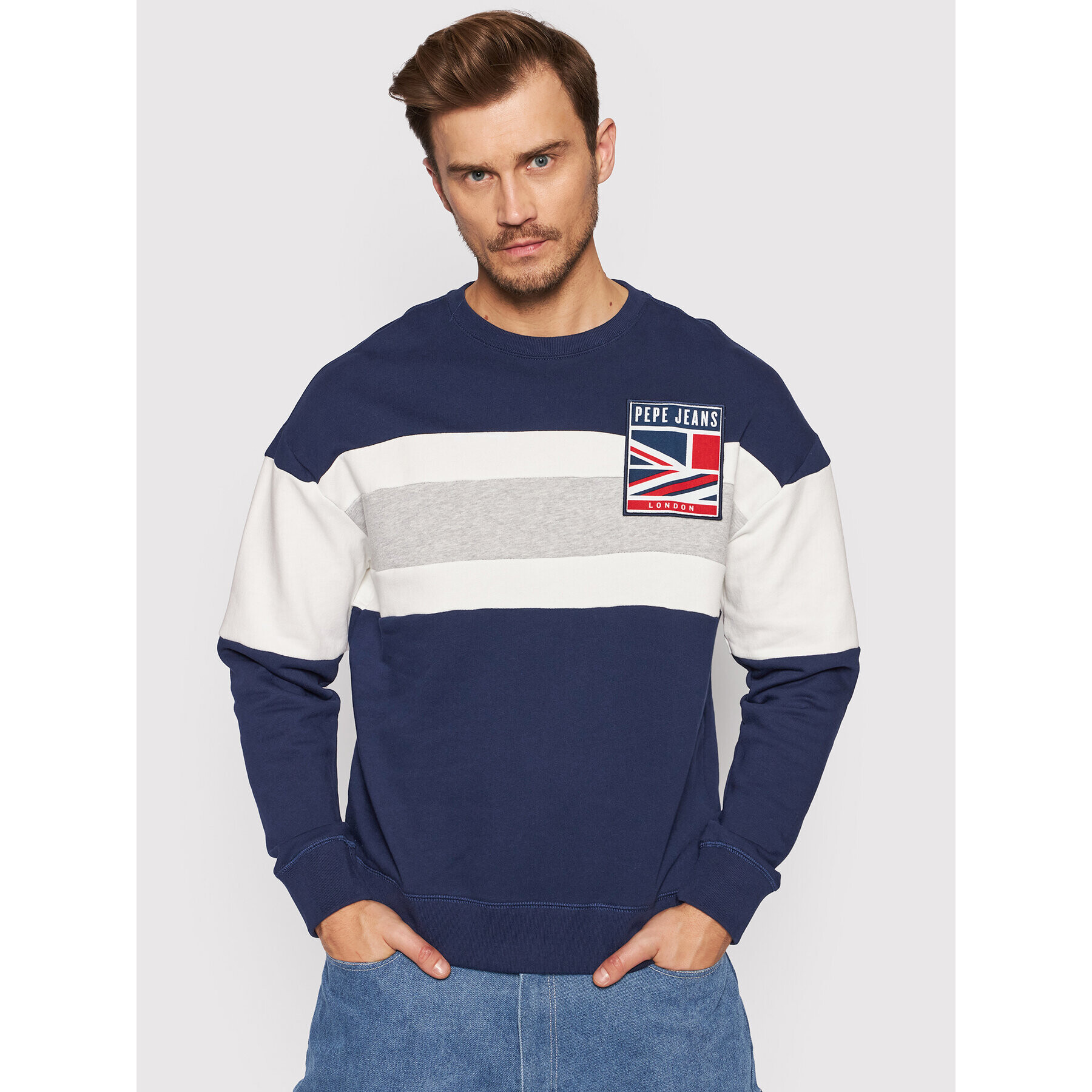 Pepe Jeans Суитшърт Harper PM582009 Цветен Relaxed Fit - Pepit.bg