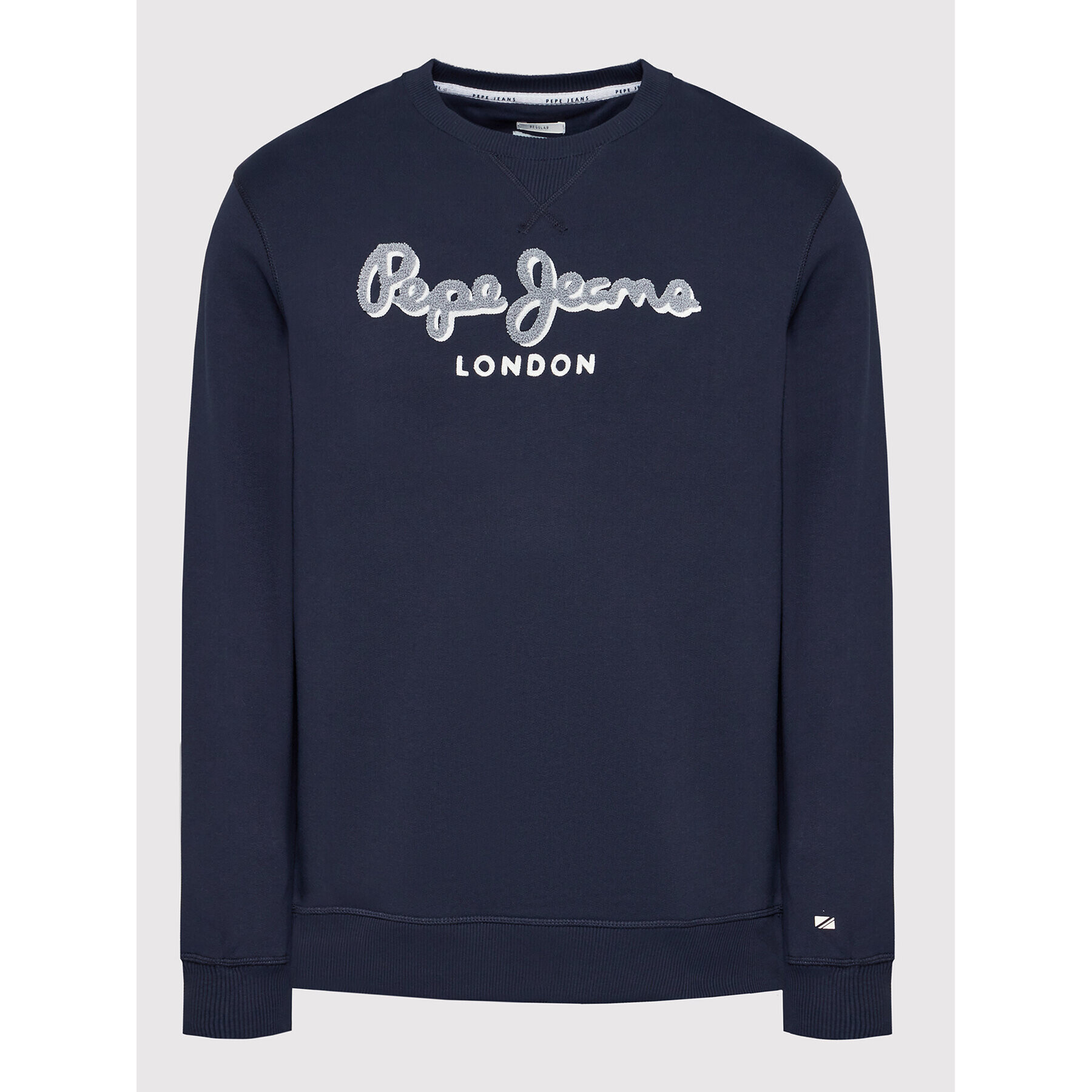 Pepe Jeans Суитшърт Lamont PM582225 Тъмносин Regular Fit - Pepit.bg