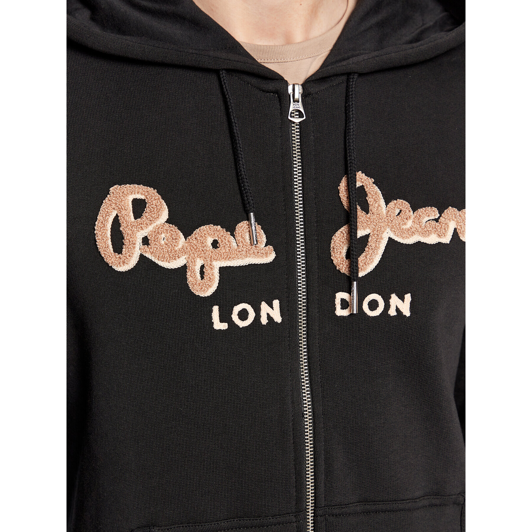 Pepe Jeans Суитшърт Lamont PM582244 Черен Regular Fit - Pepit.bg