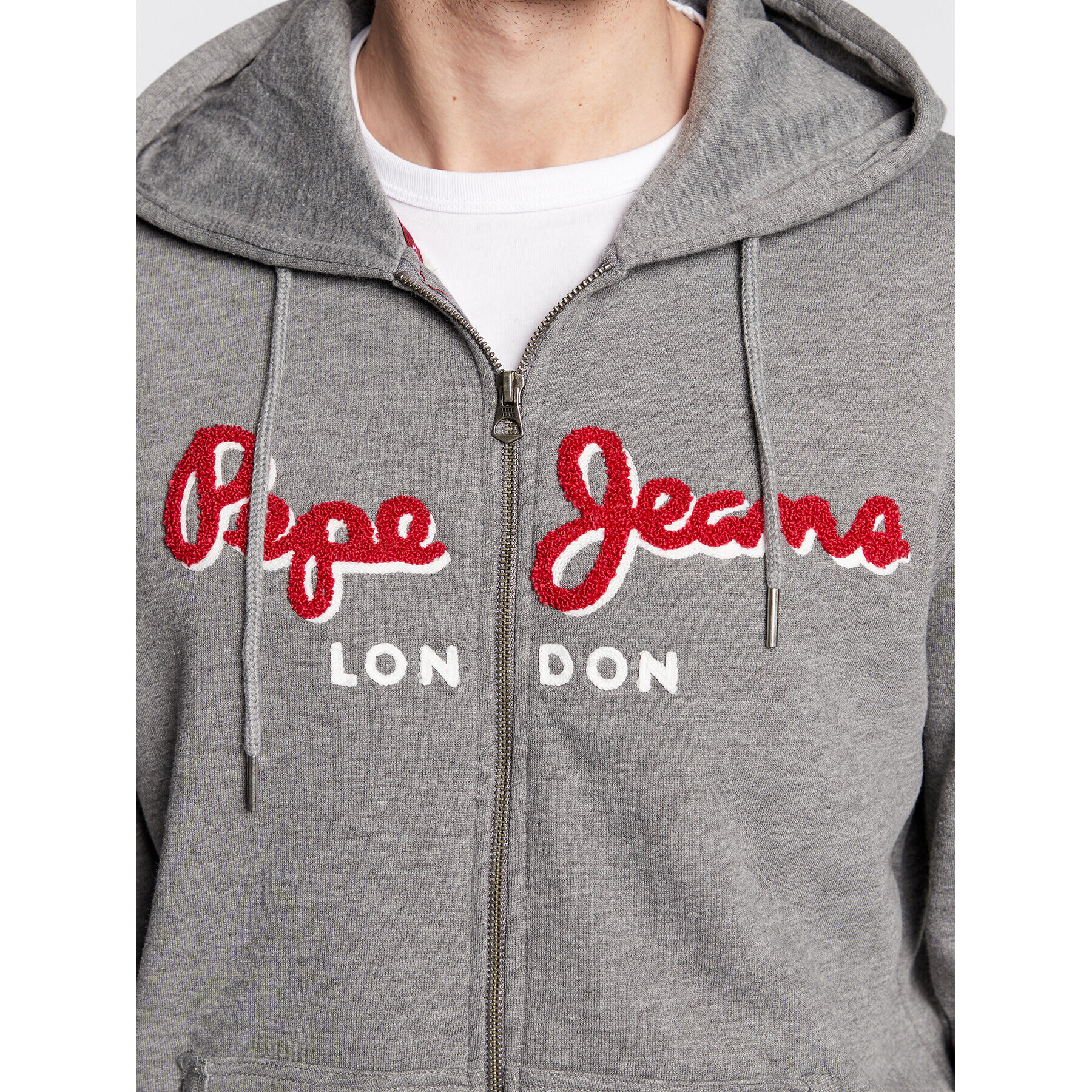 Pepe Jeans Суитшърт Lamont PM582244 Сив Regular Fit - Pepit.bg