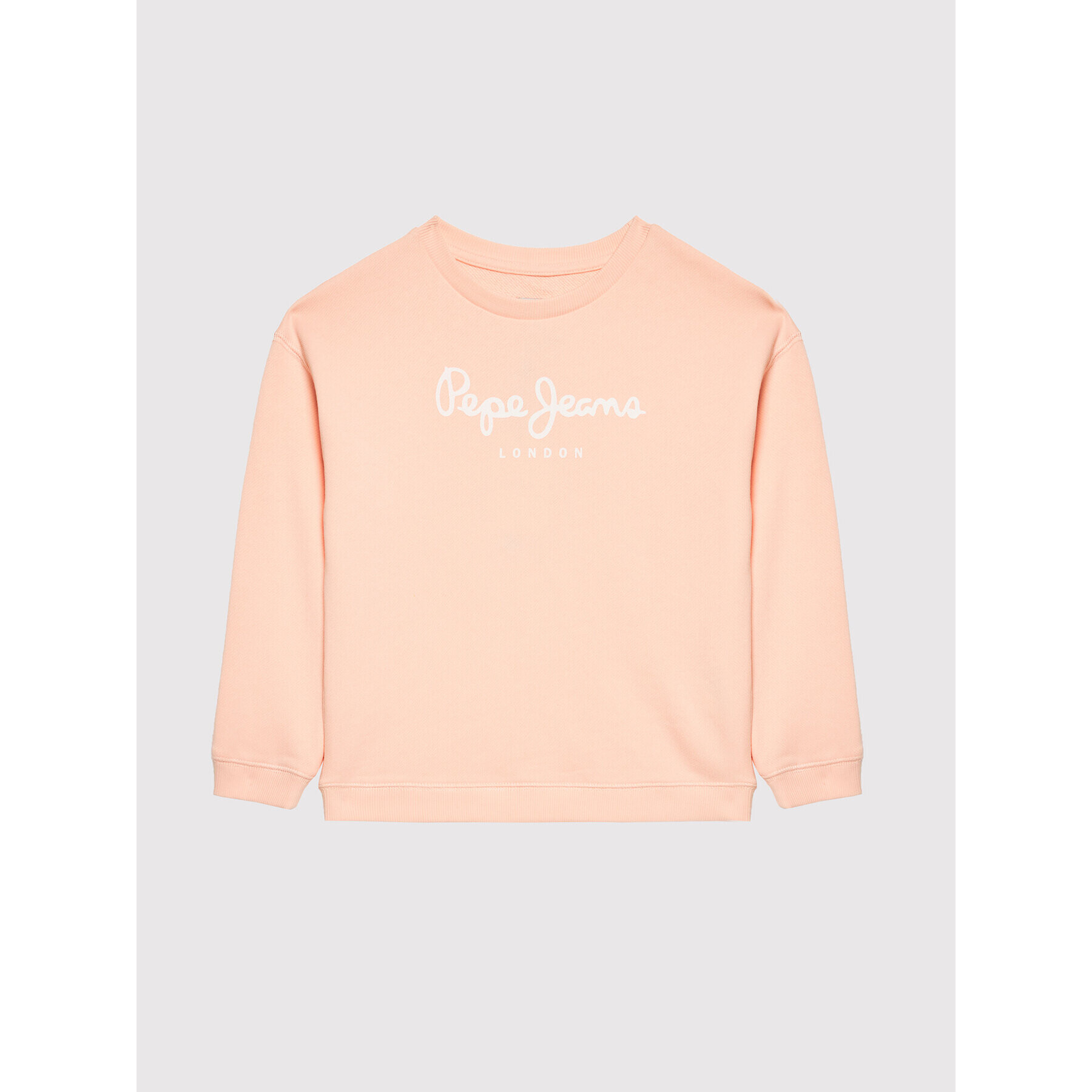 Pepe Jeans Суитшърт Logo Rose PG581246 Розов Regular Fit - Pepit.bg