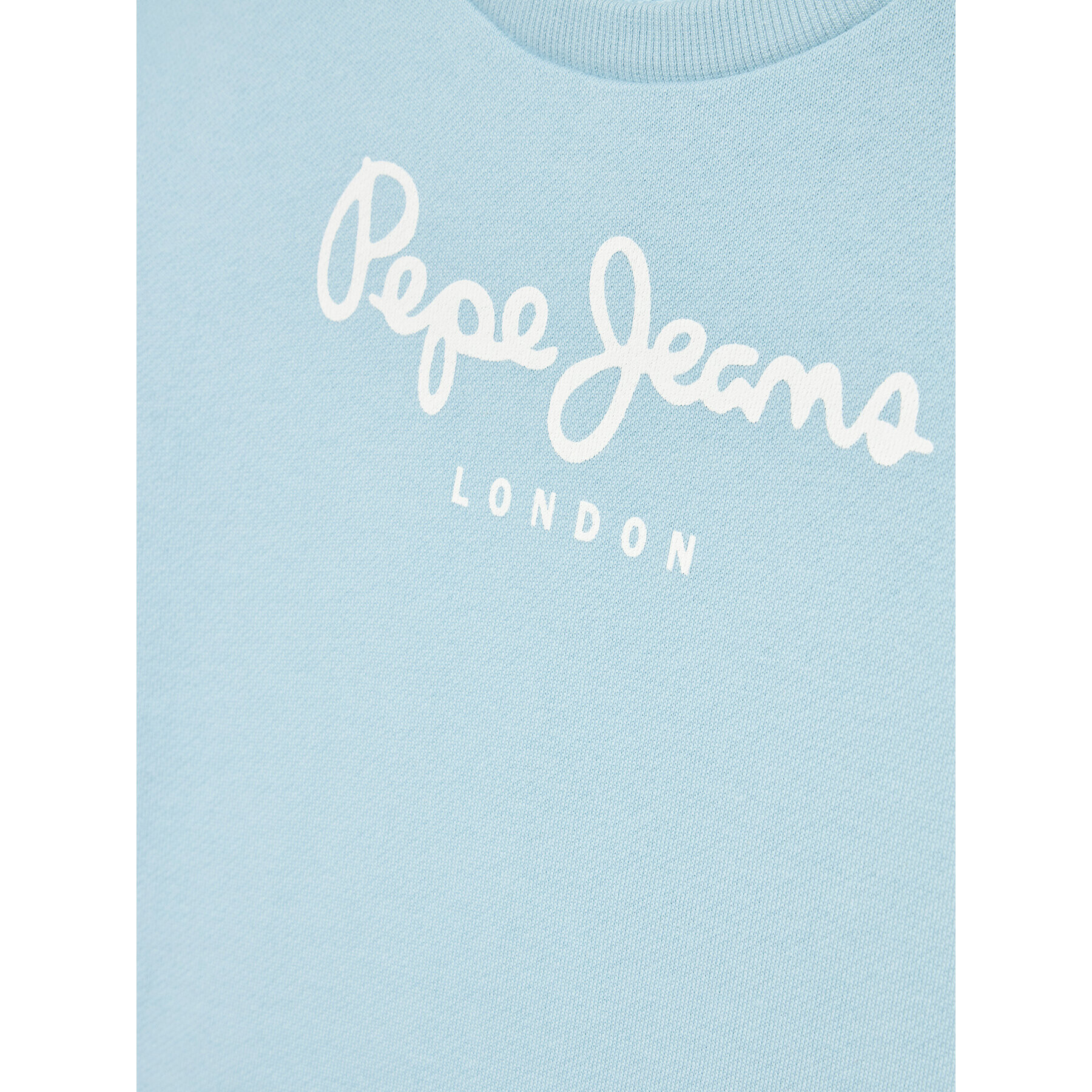 Pepe Jeans Суитшърт Logo Rose PG581246 Син Regular Fit - Pepit.bg