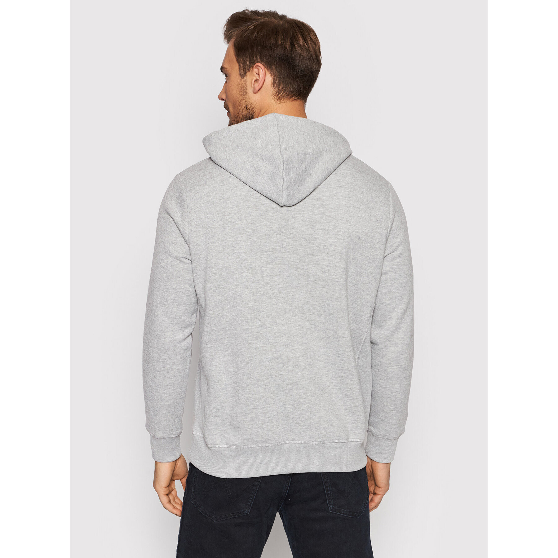 Pepe Jeans Суитшърт Mario PM581905 Сив Regular Fit - Pepit.bg