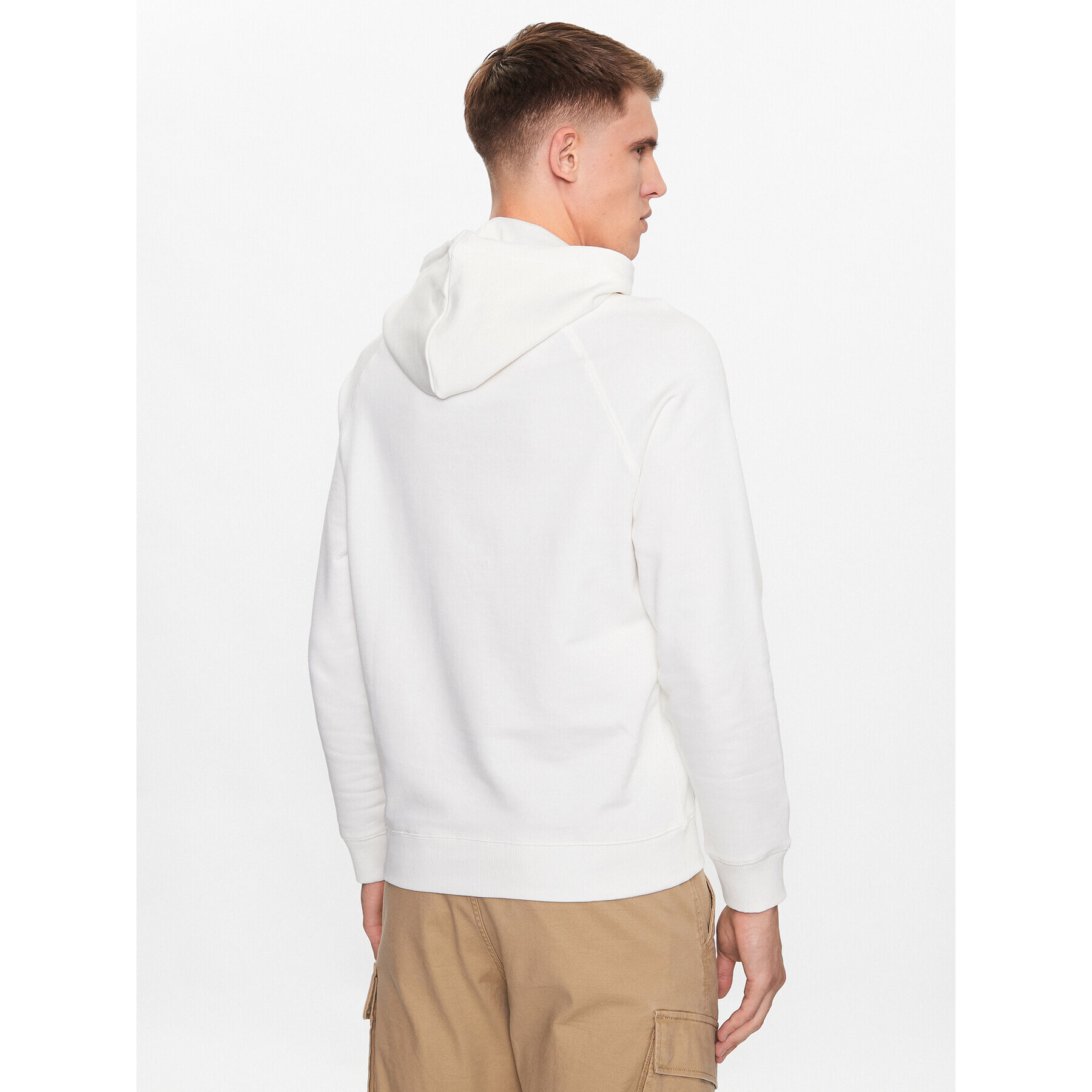 Pepe Jeans Суитшърт Meier Hoodie PM582482 Бял Regular Fit - Pepit.bg