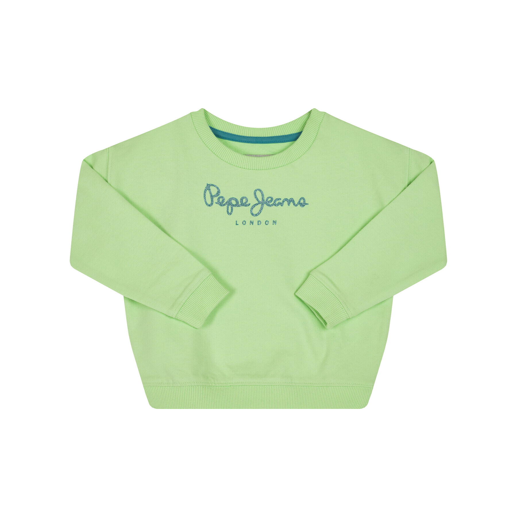 Pepe Jeans Суитшърт Rose PG581100 Зелен Regular Fit - Pepit.bg