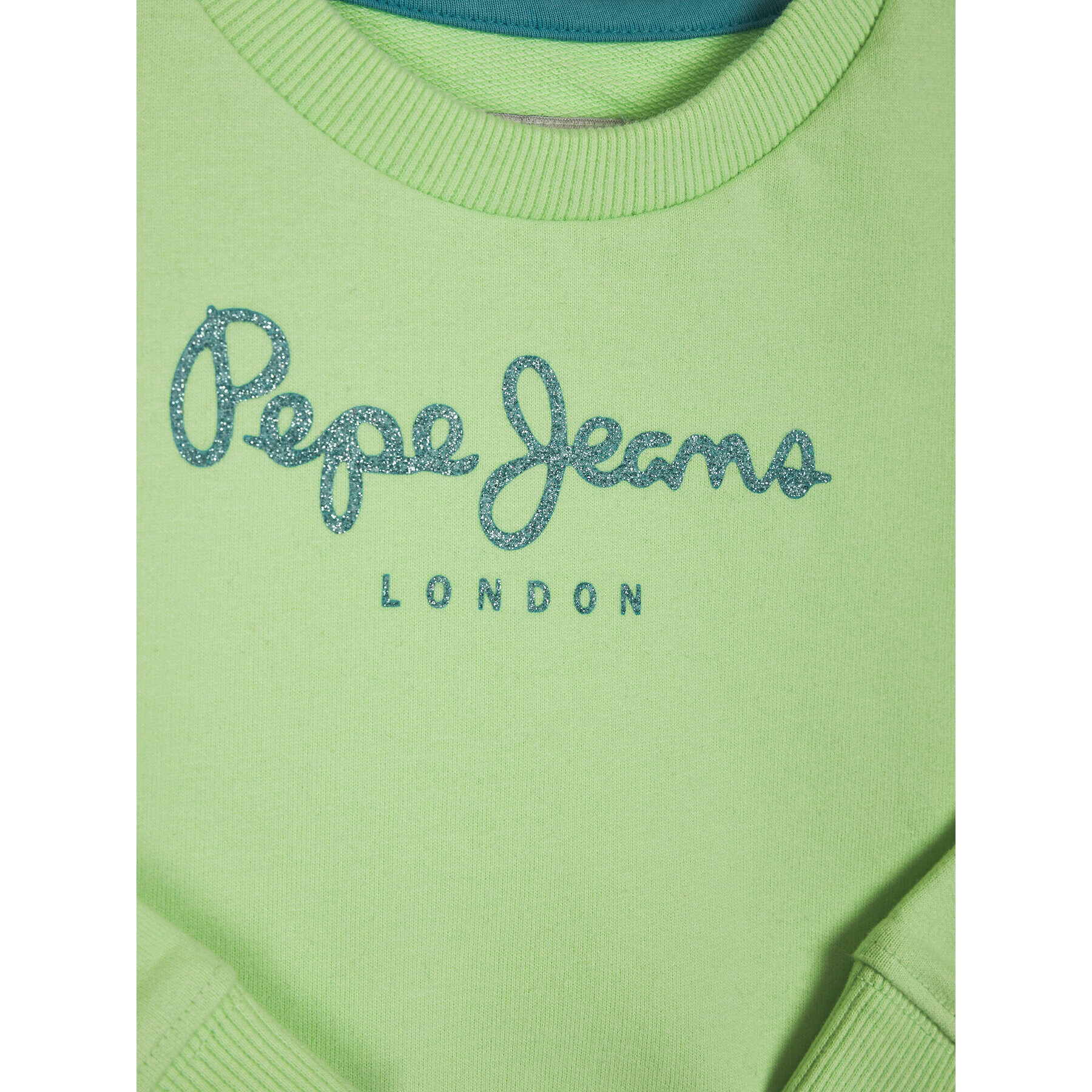 Pepe Jeans Суитшърт Rose PG581100 Зелен Regular Fit - Pepit.bg