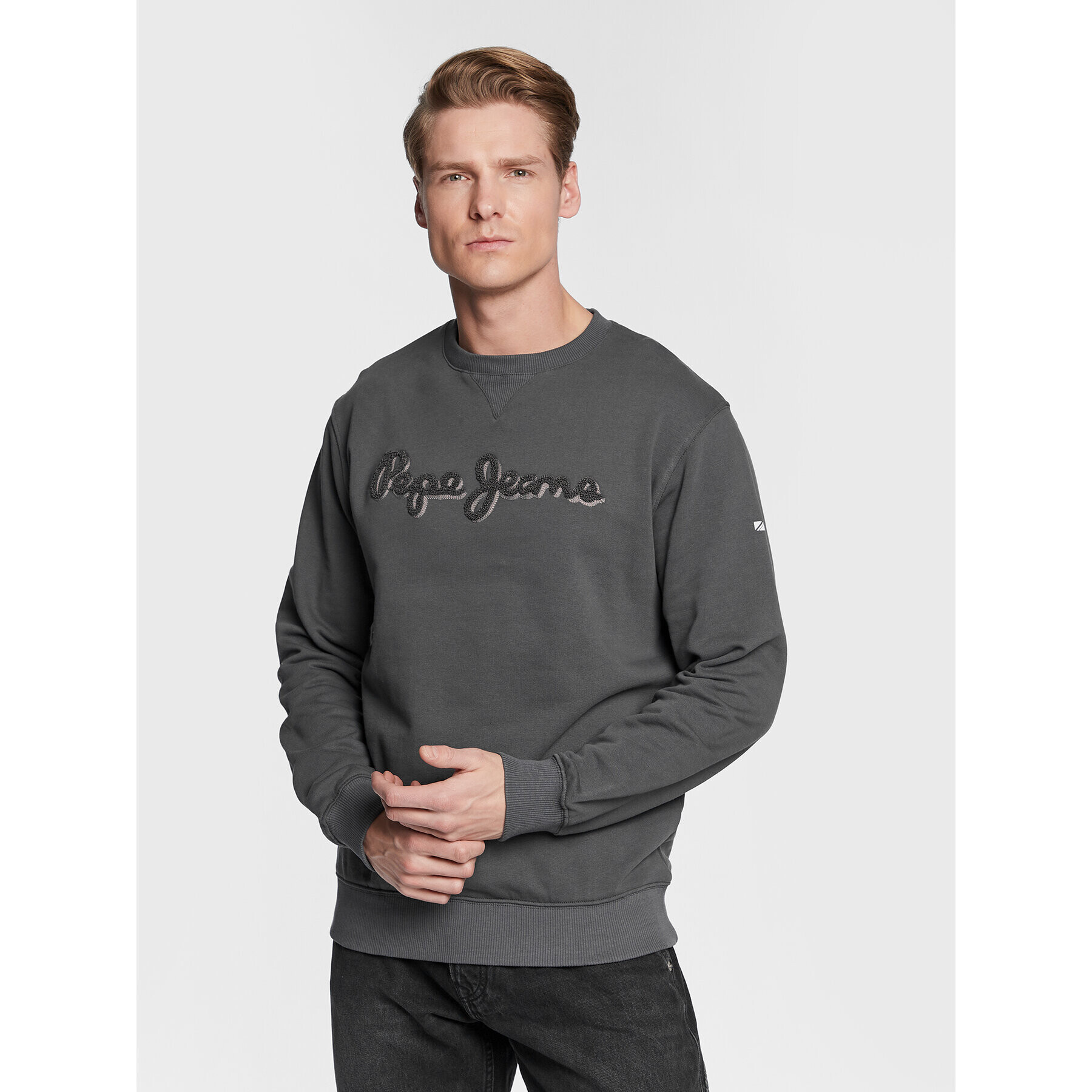 Pepe Jeans Суитшърт Ryan PM582327 Сив Regular Fit - Pepit.bg
