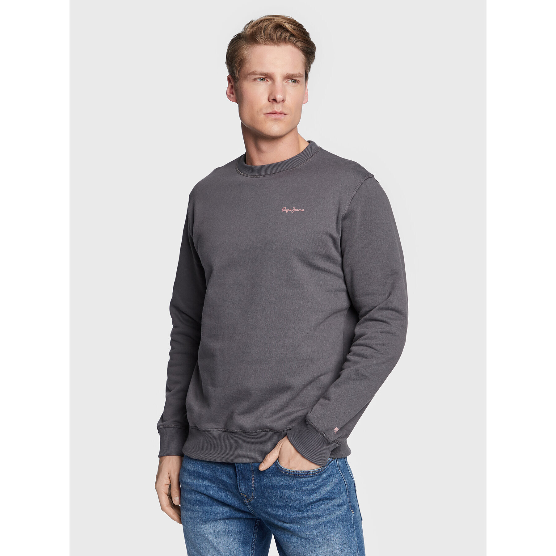 Pepe Jeans Суитшърт Shane PM582317 Сив Regular Fit - Pepit.bg