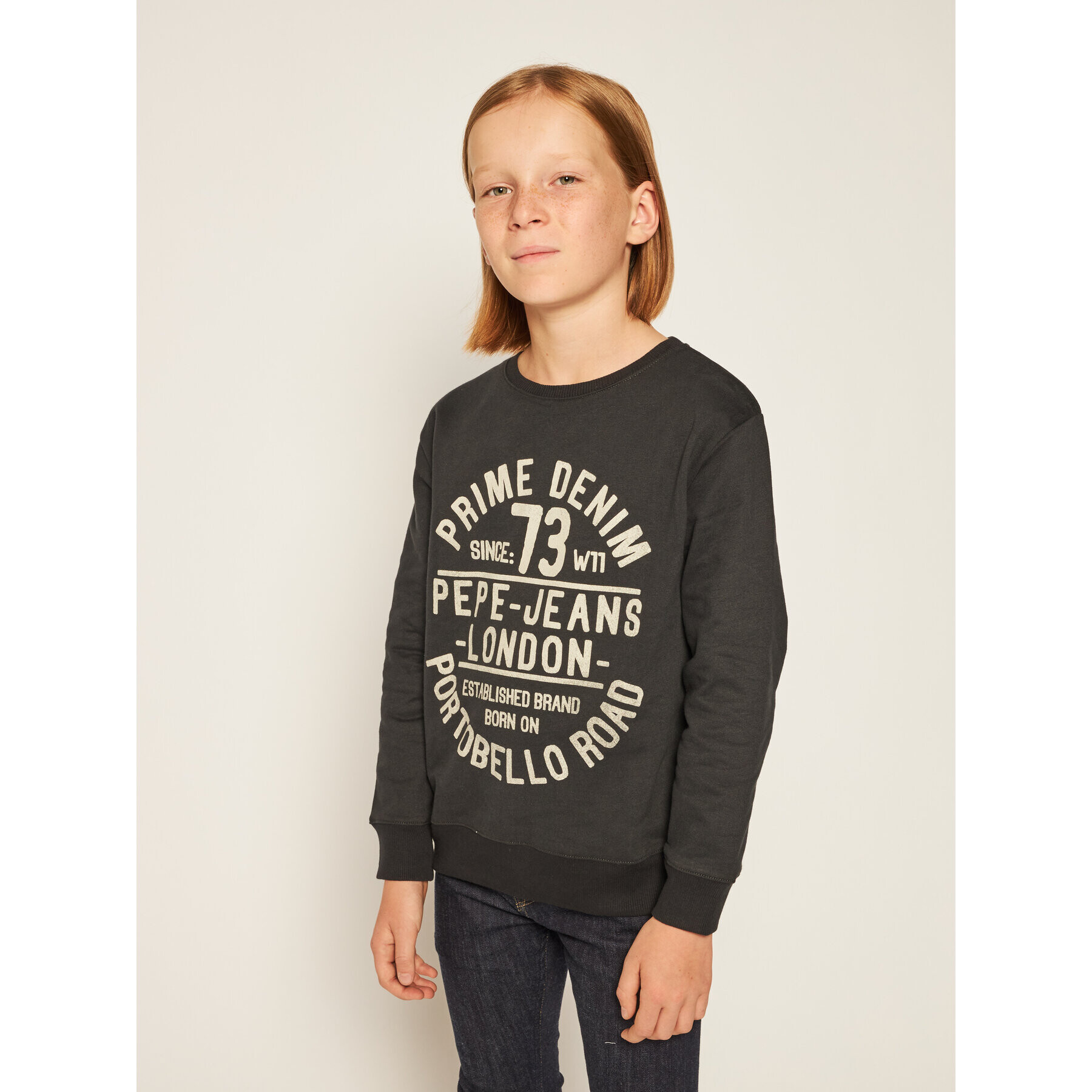 Pepe Jeans Суитшърт Steff PB581161 Черен Regular Fit - Pepit.bg