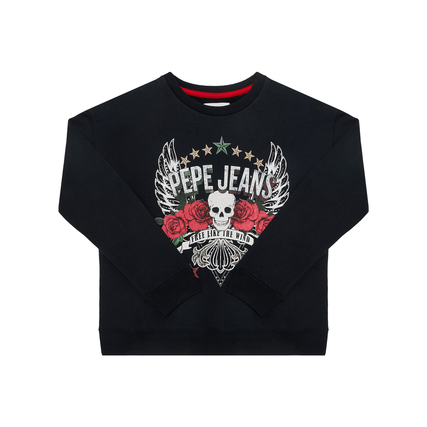 Pepe Jeans Суитшърт Tatiana PG581145 Черен Regular Fit - Pepit.bg