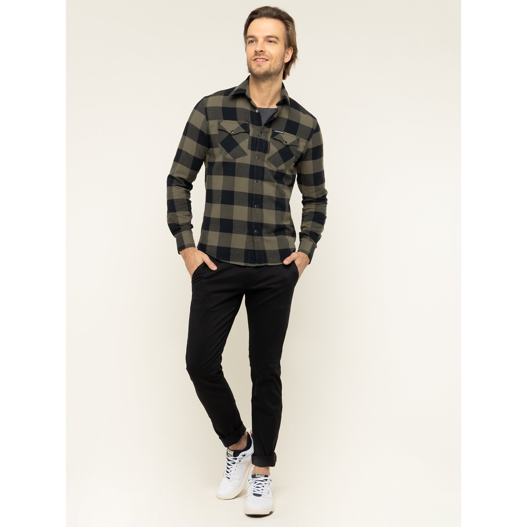 Pepe Jeans Текстилни панталони Charly PM210992 Черен Slim Fit - Pepit.bg