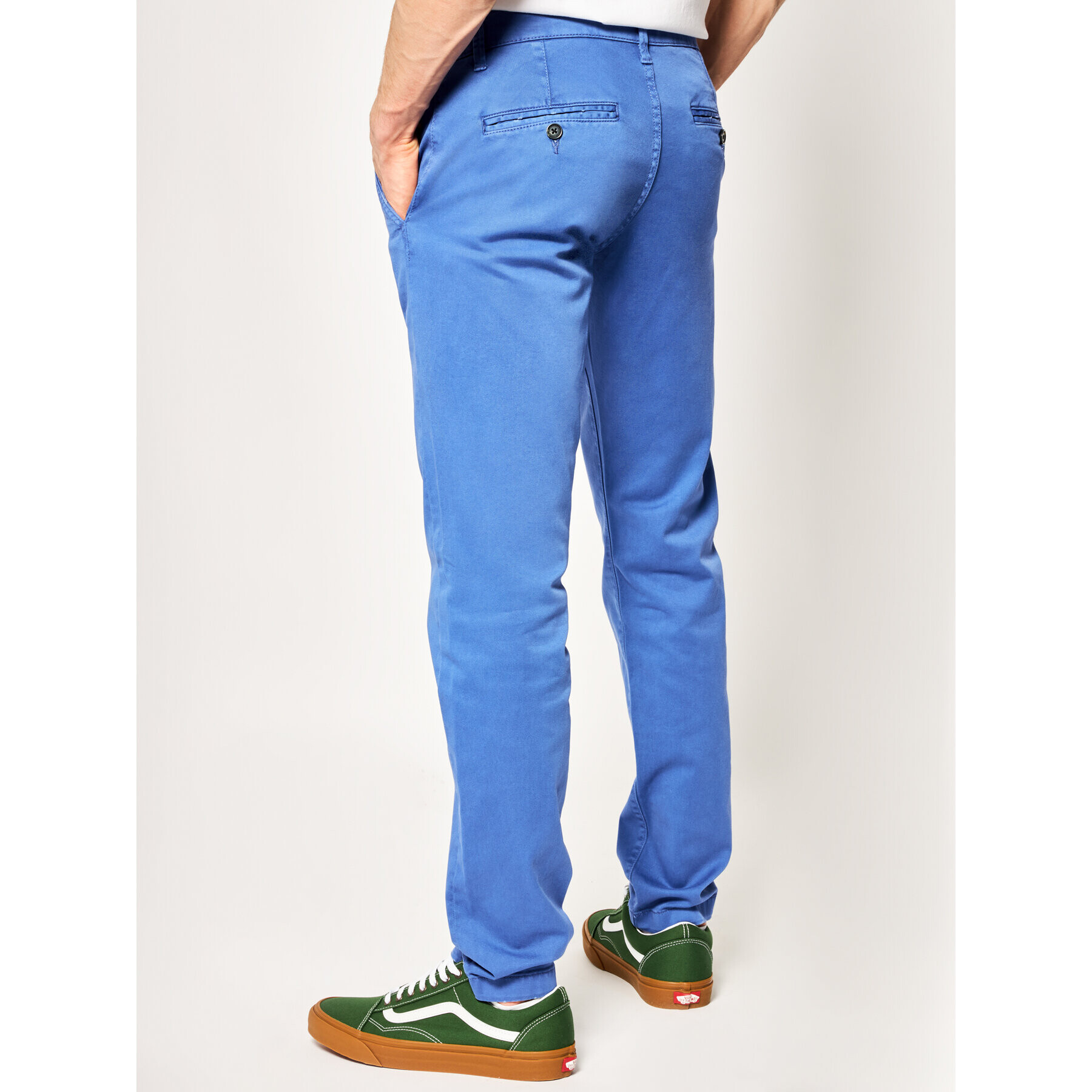 Pepe Jeans Текстилни панталони Charly PM210992 Син Slim Fit - Pepit.bg