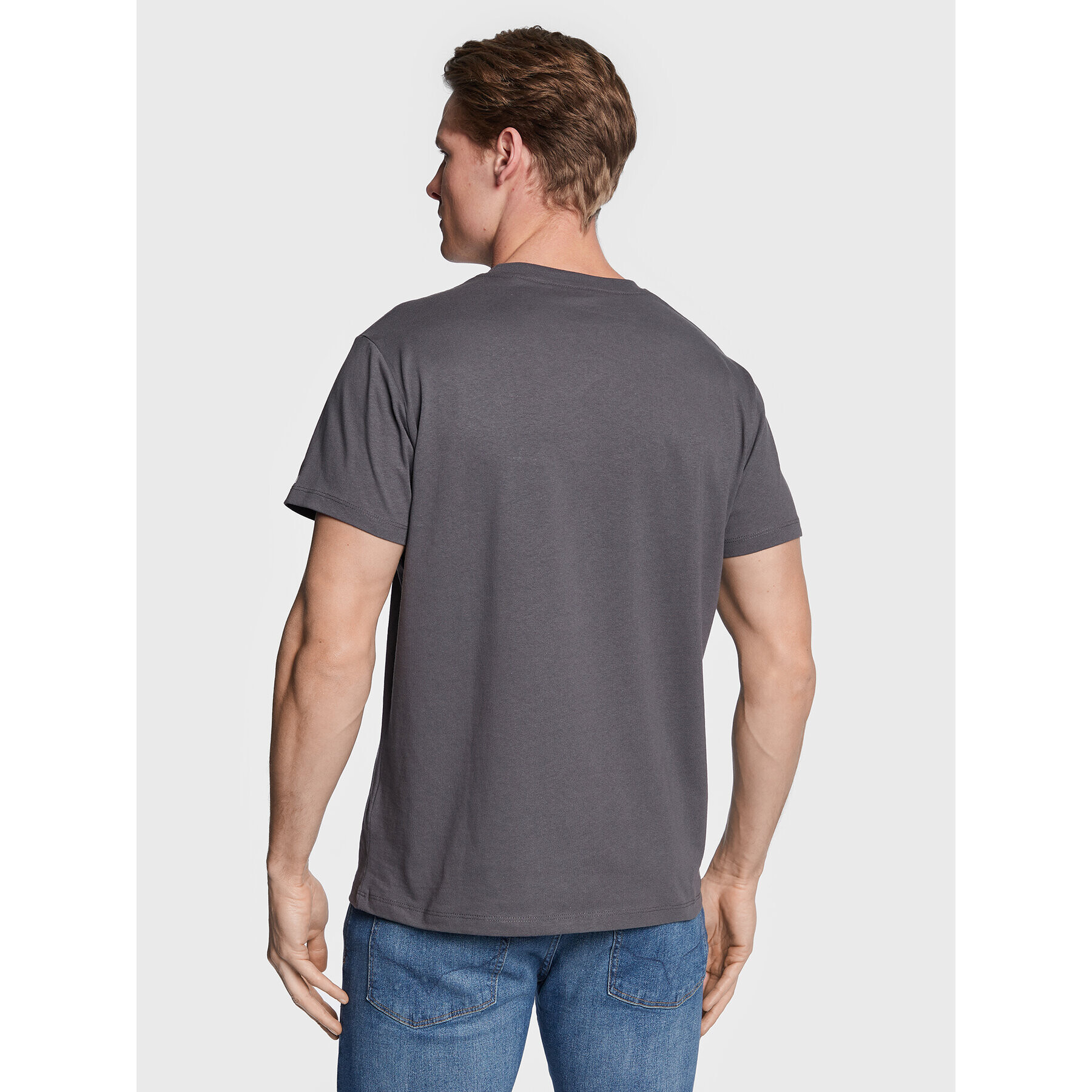 Pepe Jeans Тишърт Aaron PM508639 Сив Regular Fit - Pepit.bg
