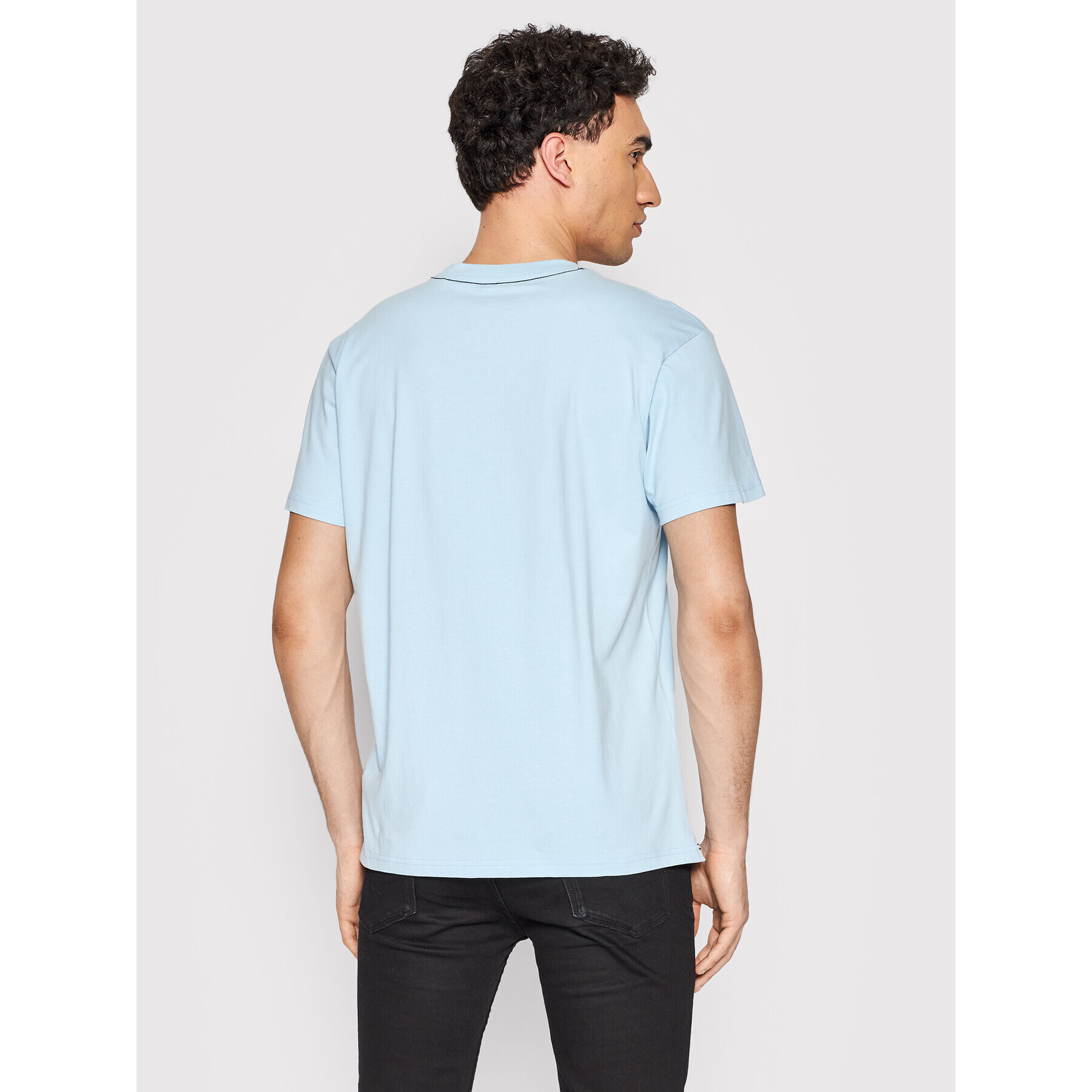 Pepe Jeans Тишърт Alessio PM508256 Син Regular Fit - Pepit.bg