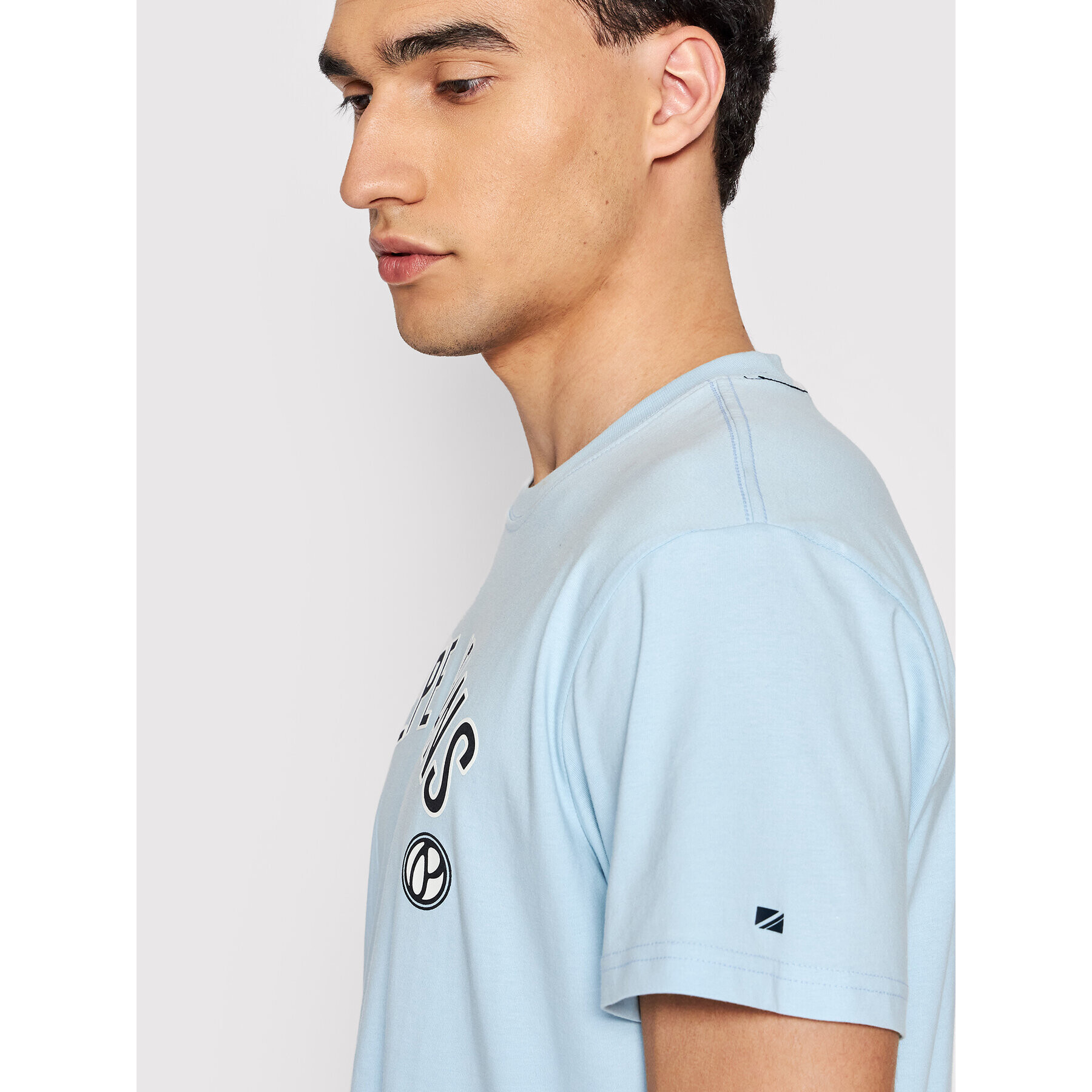 Pepe Jeans Тишърт Alessio PM508256 Син Regular Fit - Pepit.bg