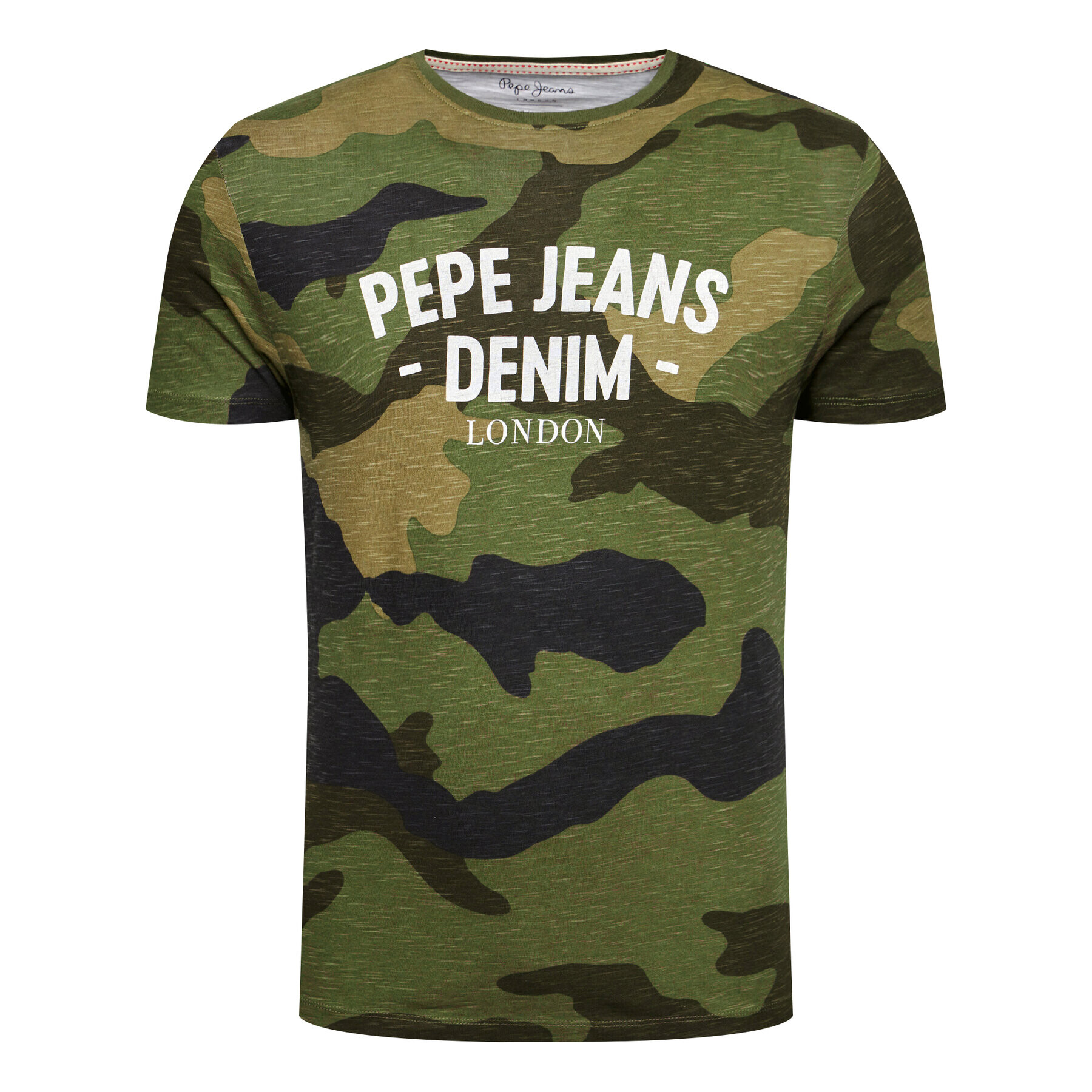 Pepe Jeans Тишърт Andy PM507544 Зелен Regular Fit - Pepit.bg