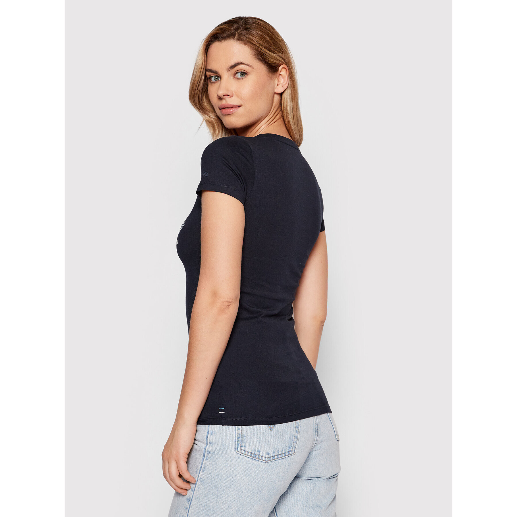 Pepe Jeans Тишърт Baia PL505123 Тъмносин Regular Fit - Pepit.bg