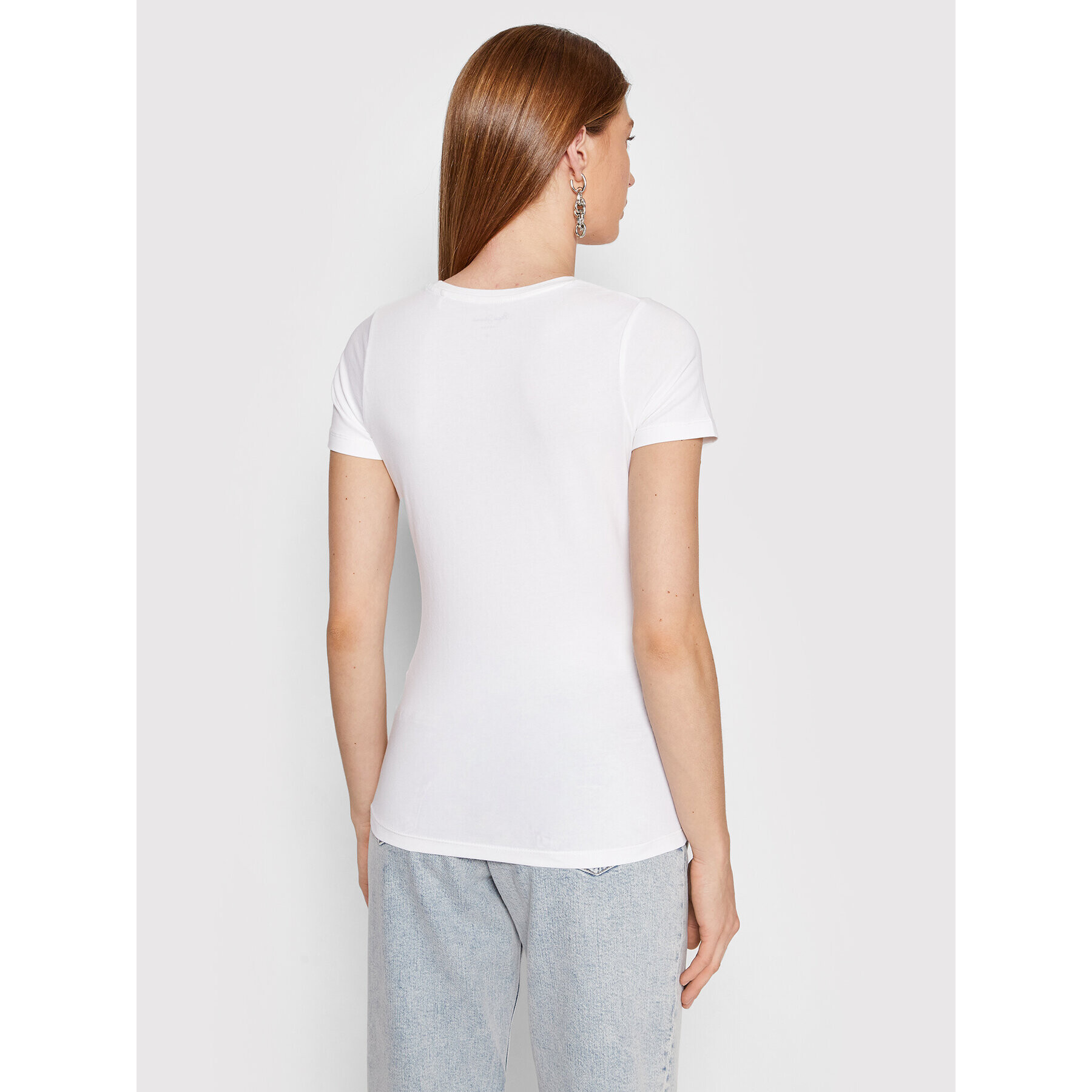 Pepe Jeans Тишърт Beatrice PL504434 Бял Regular Fit - Pepit.bg