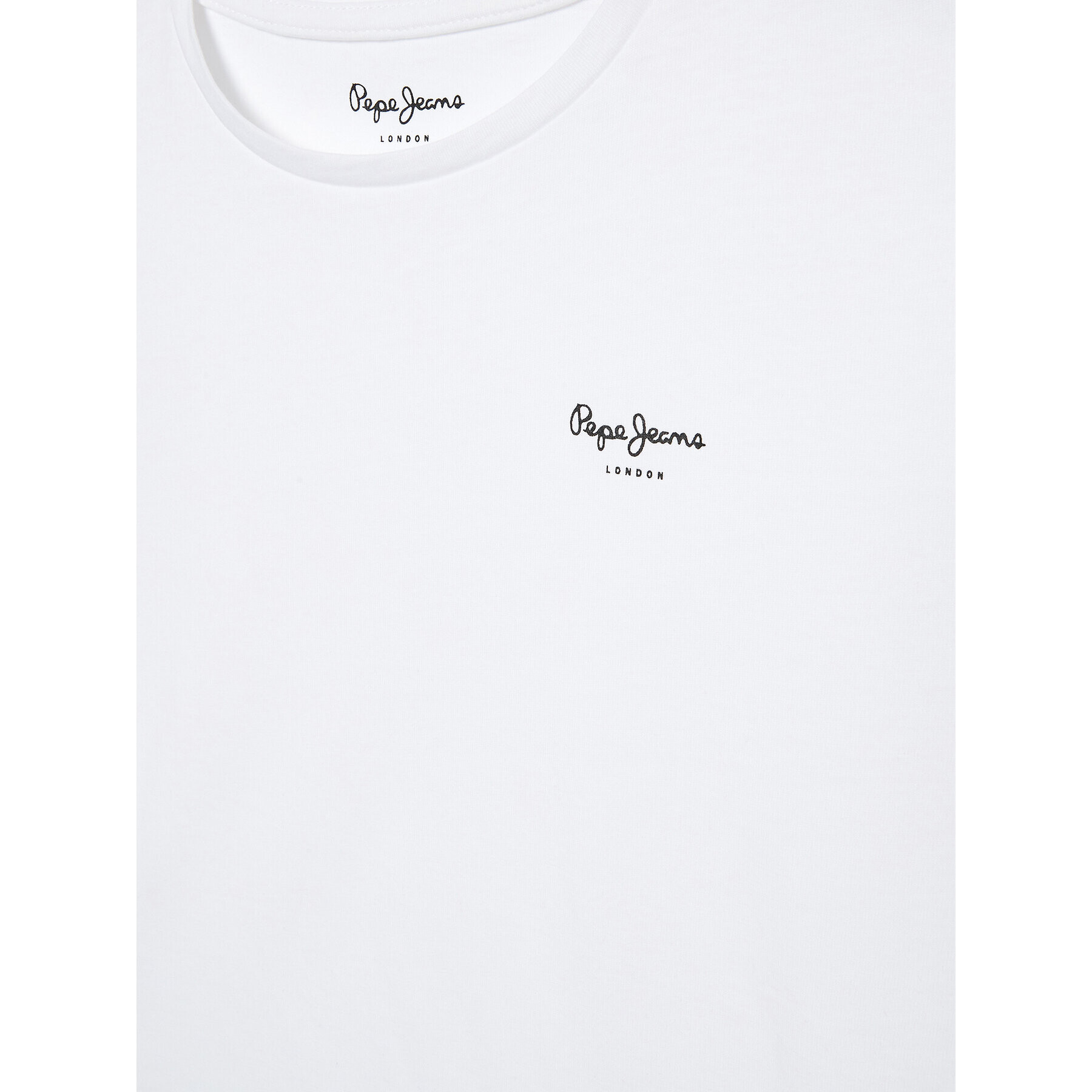 Pepe Jeans Тишърт Bloomy PG502930 Бял Regular Fit - Pepit.bg