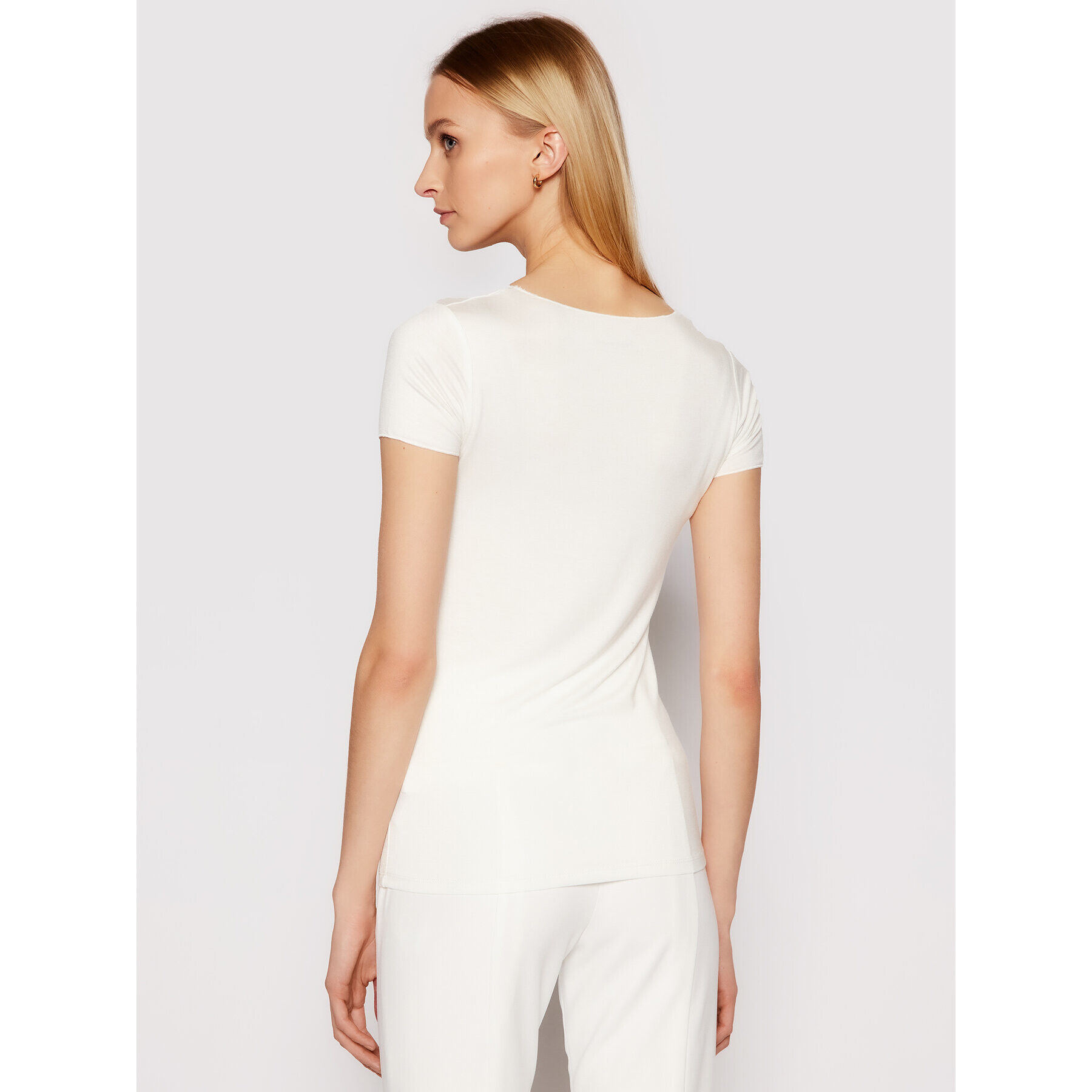 Pepe Jeans Тишърт Charlotte PL504832 Бял Regular Fit - Pepit.bg