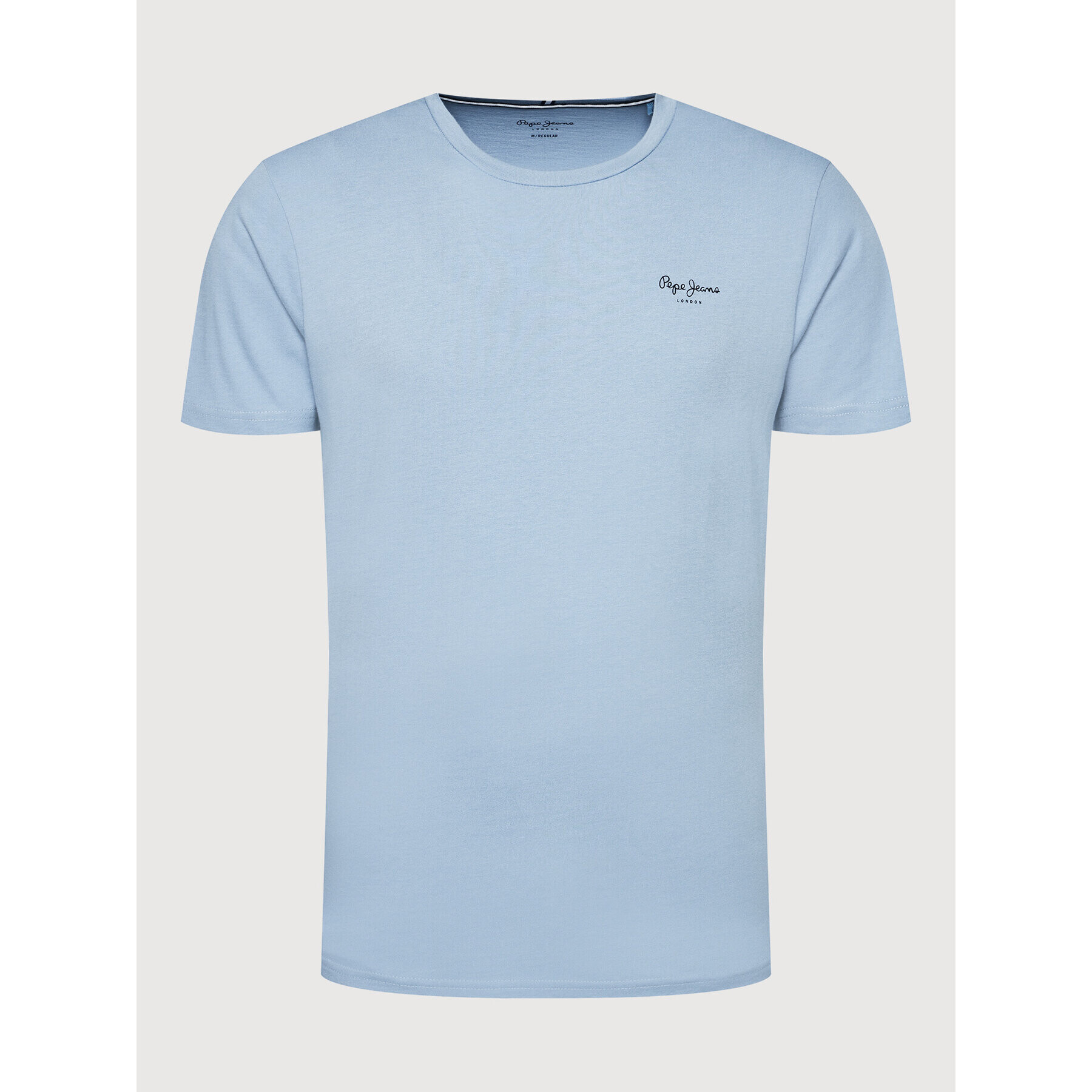 Pepe Jeans Тишърт Derek PM508011 Син Regular Fit - Pepit.bg