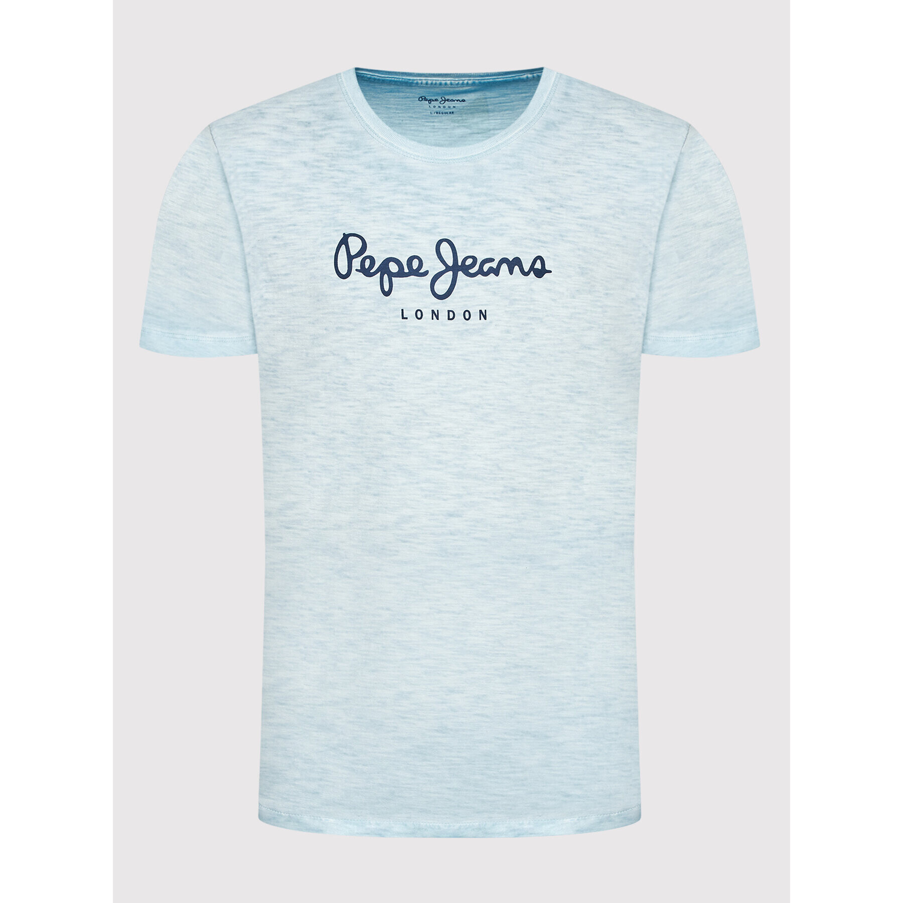 Pepe Jeans Тишърт Don PM508108 Син Regular Fit - Pepit.bg