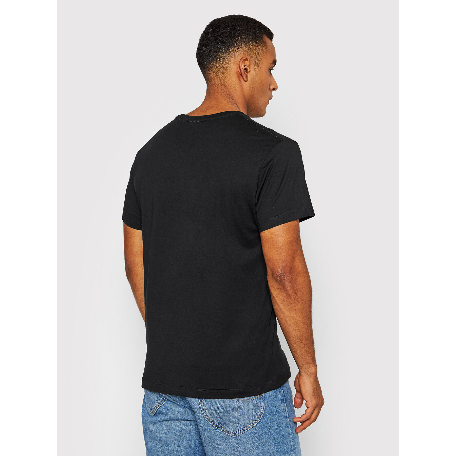 Pepe Jeans Тишърт Eggo PM508208 Черен Regular Fit - Pepit.bg
