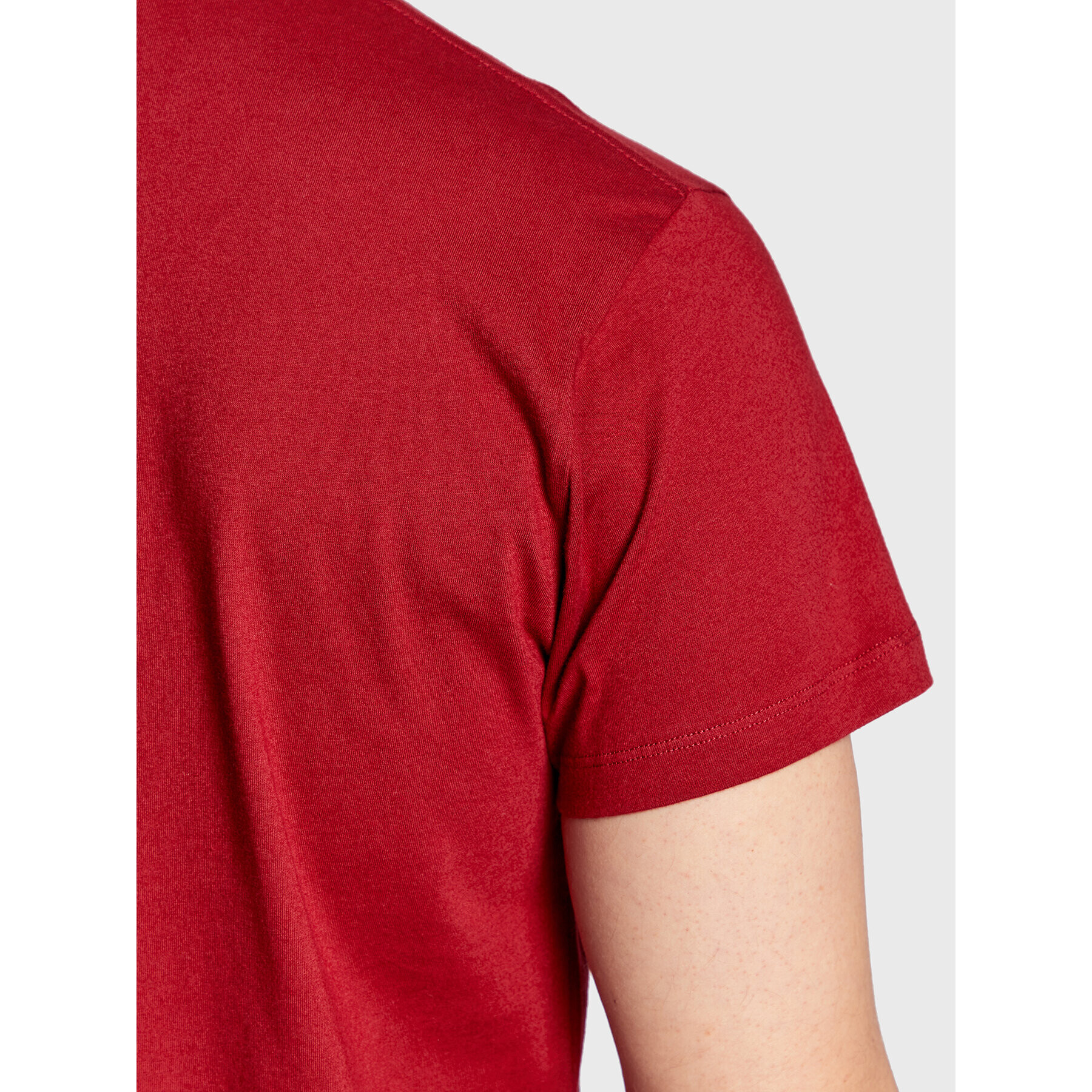 Pepe Jeans Тишърт Eggo PM508208 Червен Regular Fit - Pepit.bg