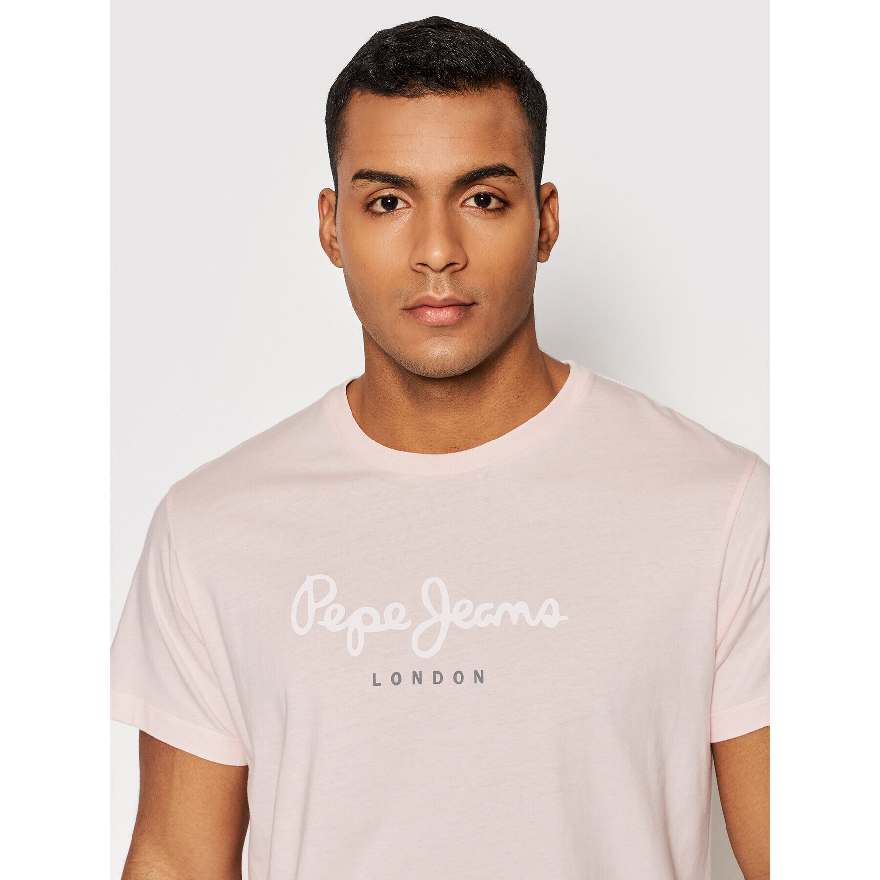 Pepe Jeans Тишърт Eggo PM508208 Розов Regular Fit - Pepit.bg