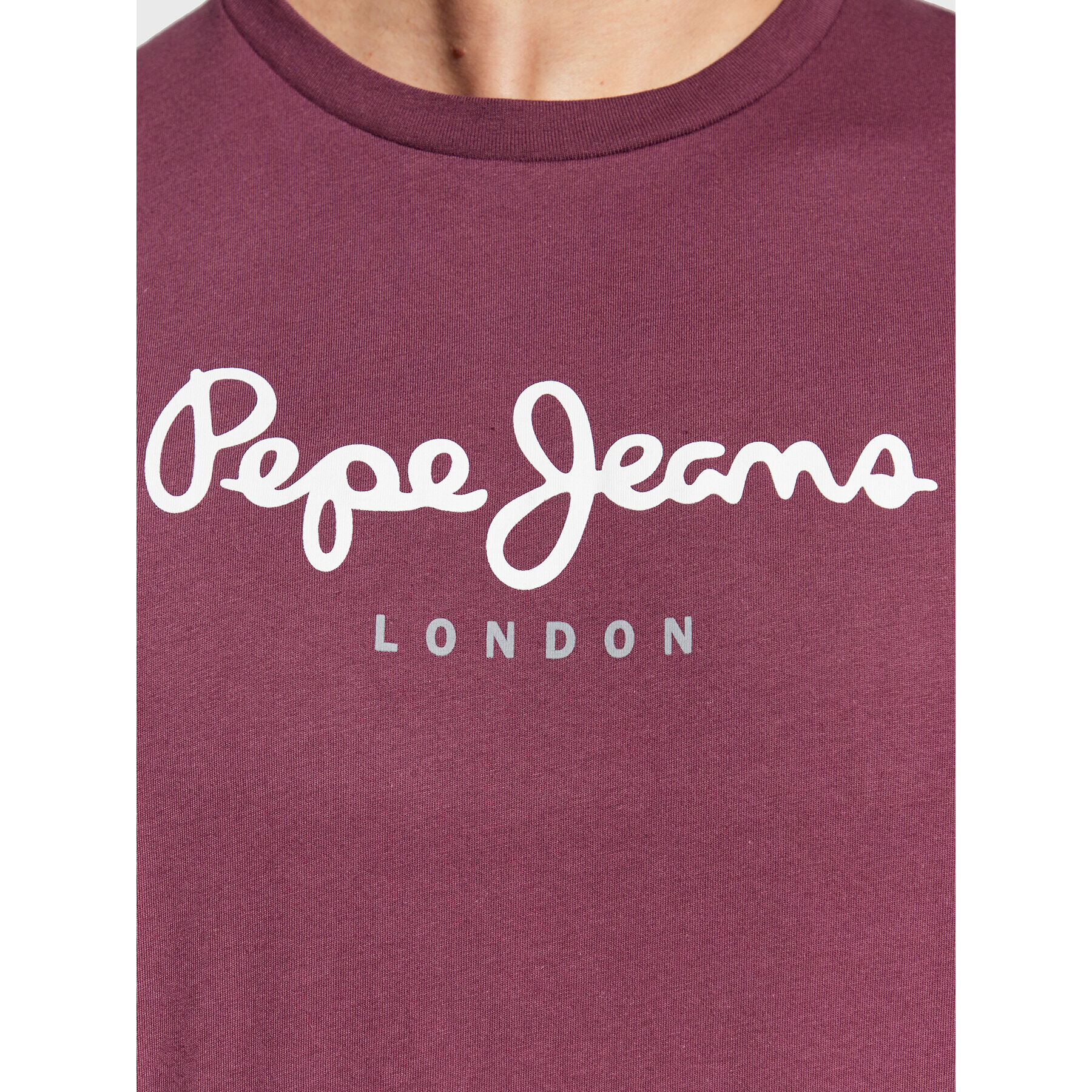 Pepe Jeans Тишърт Eggo PM508208 Виолетов Regular Fit - Pepit.bg