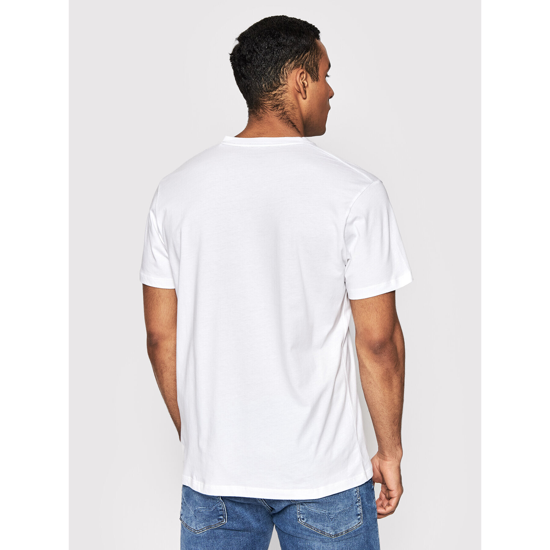 Pepe Jeans Тишърт Eggo PM508271 Бял Regular Fit - Pepit.bg