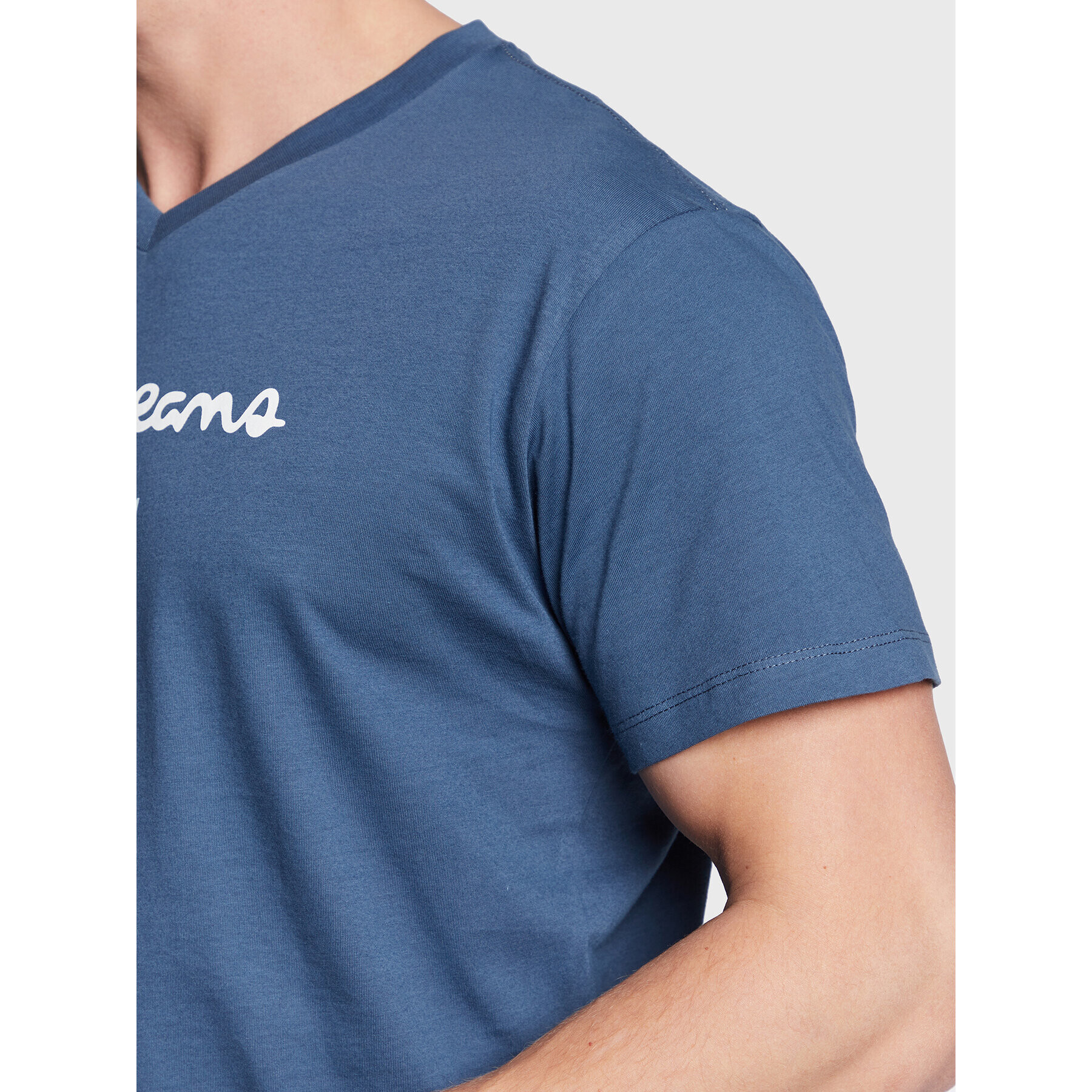 Pepe Jeans Тишърт Eggo PM508271 Тъмносин Regular Fit - Pepit.bg
