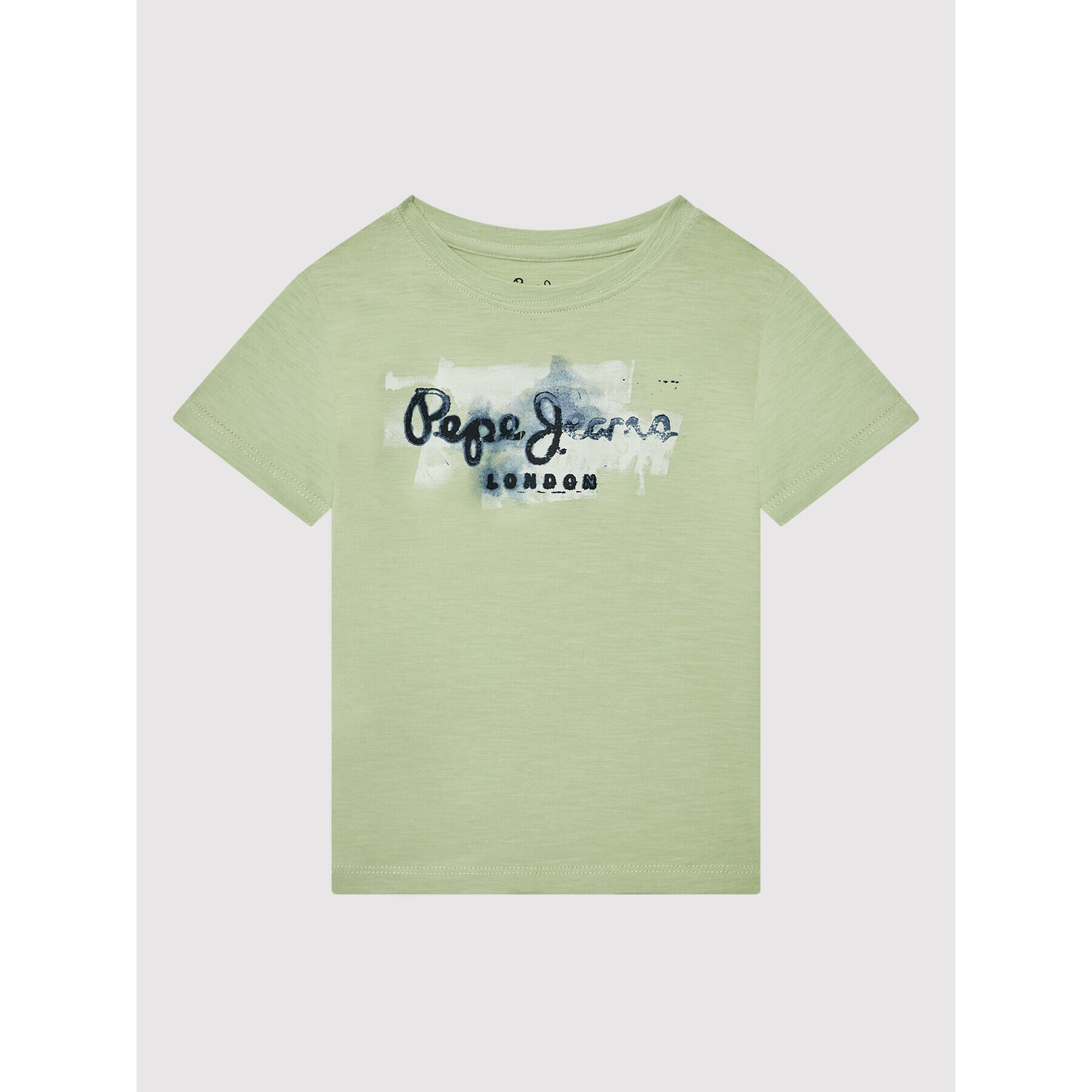 Pepe Jeans Тишърт Golders PB501338 Зелен Slim Fit - Pepit.bg