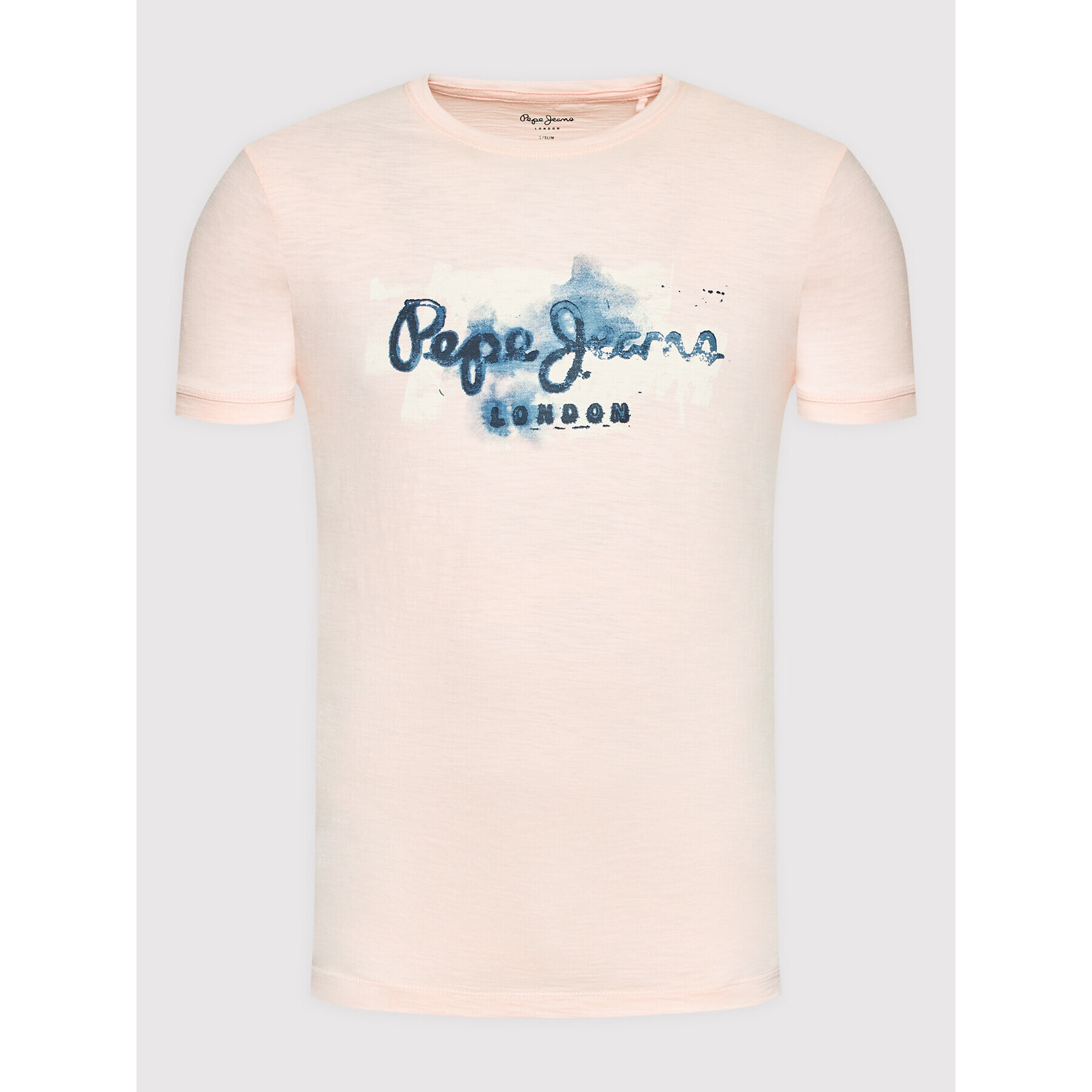 Pepe Jeans Тишърт Golders PM508105 Розов Slim Fit - Pepit.bg