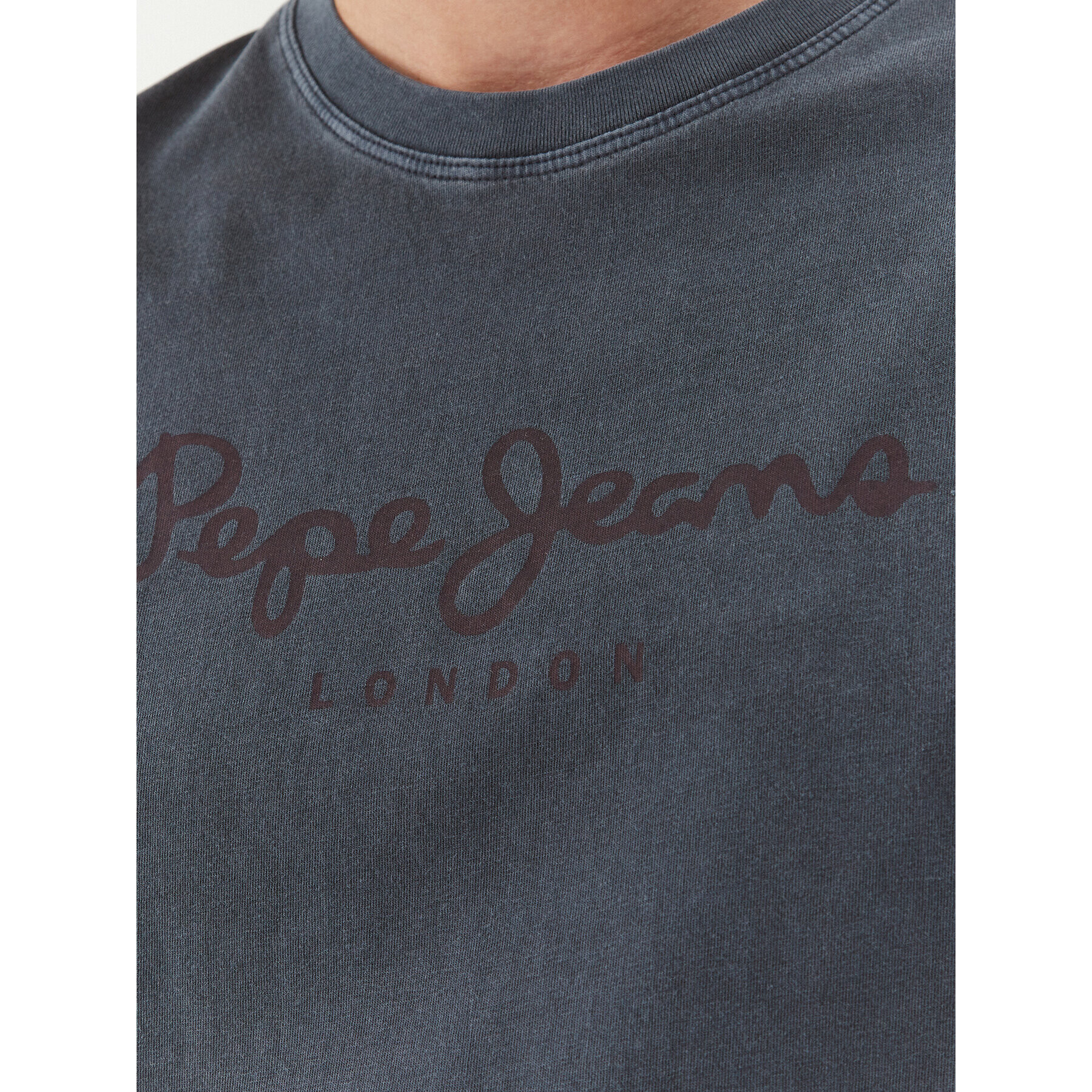 Pepe Jeans Тишърт Jayden PM509098 Тъмносин Regular Fit - Pepit.bg