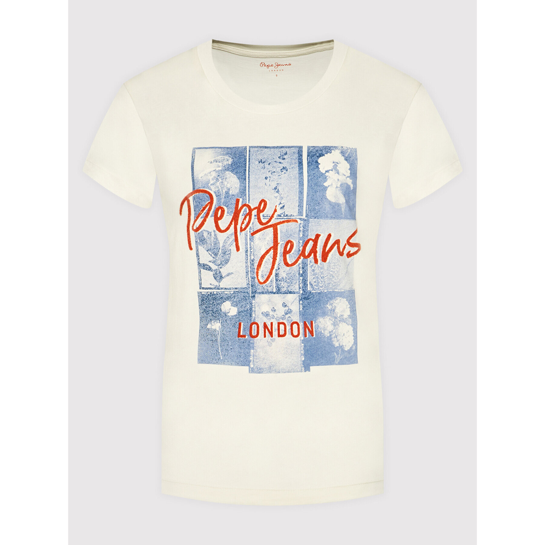 Pepe Jeans Тишърт Masqui PL505014 Бежов Regular Fit - Pepit.bg