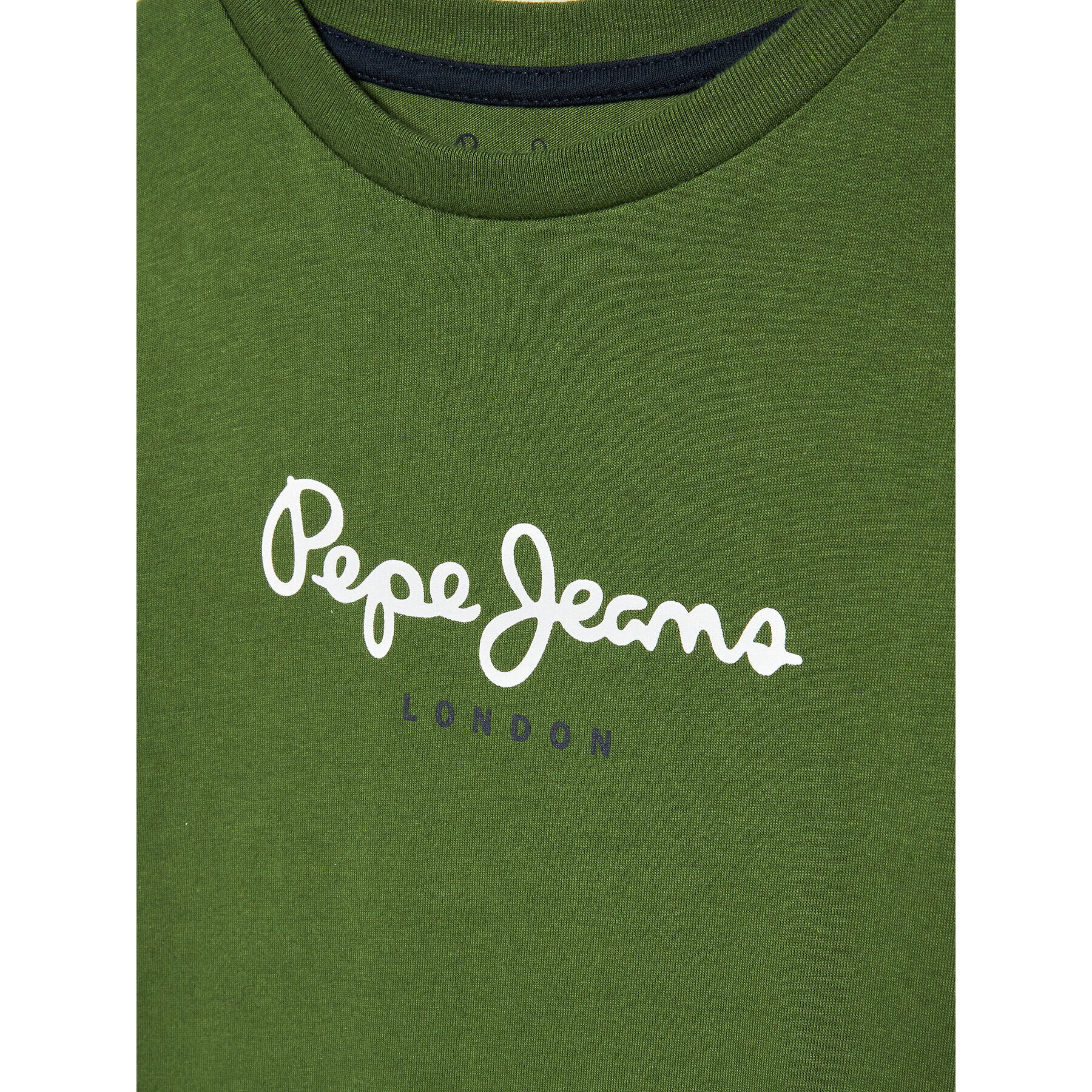 Pepe Jeans Тишърт New Art PB503493 Зелен Regular Fit - Pepit.bg