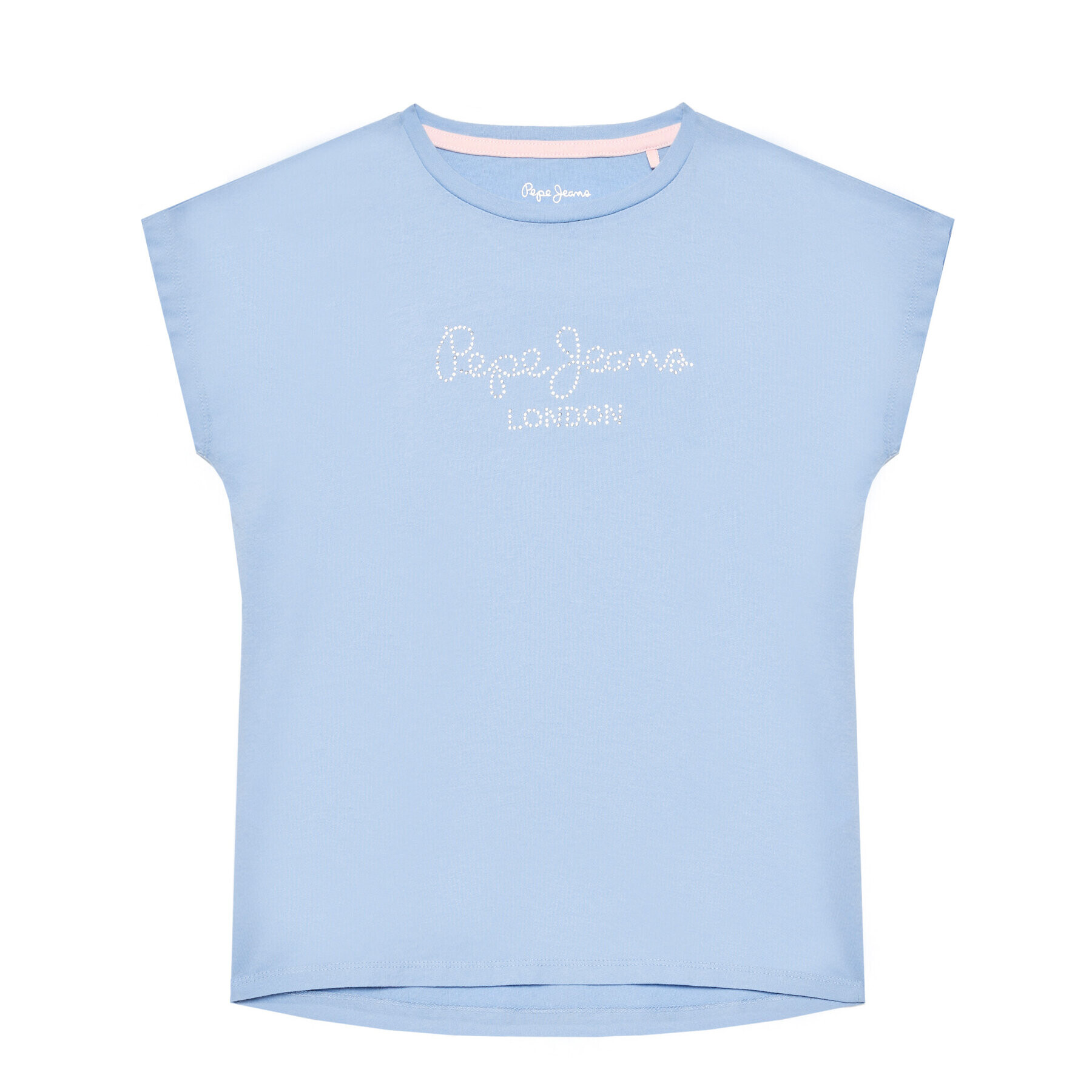Pepe Jeans Тишърт Nuria PG502460 Син Regular Fit - Pepit.bg