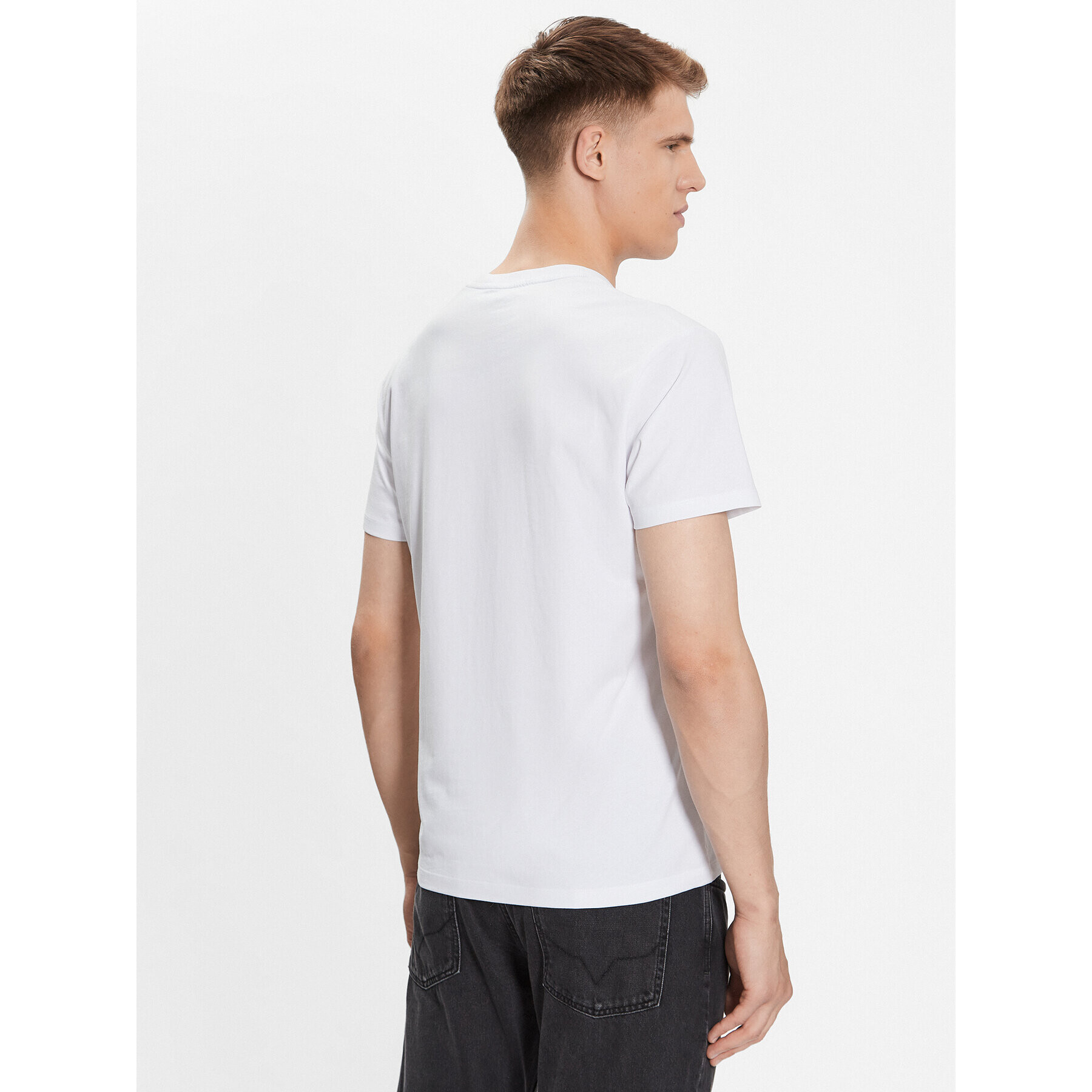 Pepe Jeans Тишърт Oldwive PM508942 Бял Regular Fit - Pepit.bg