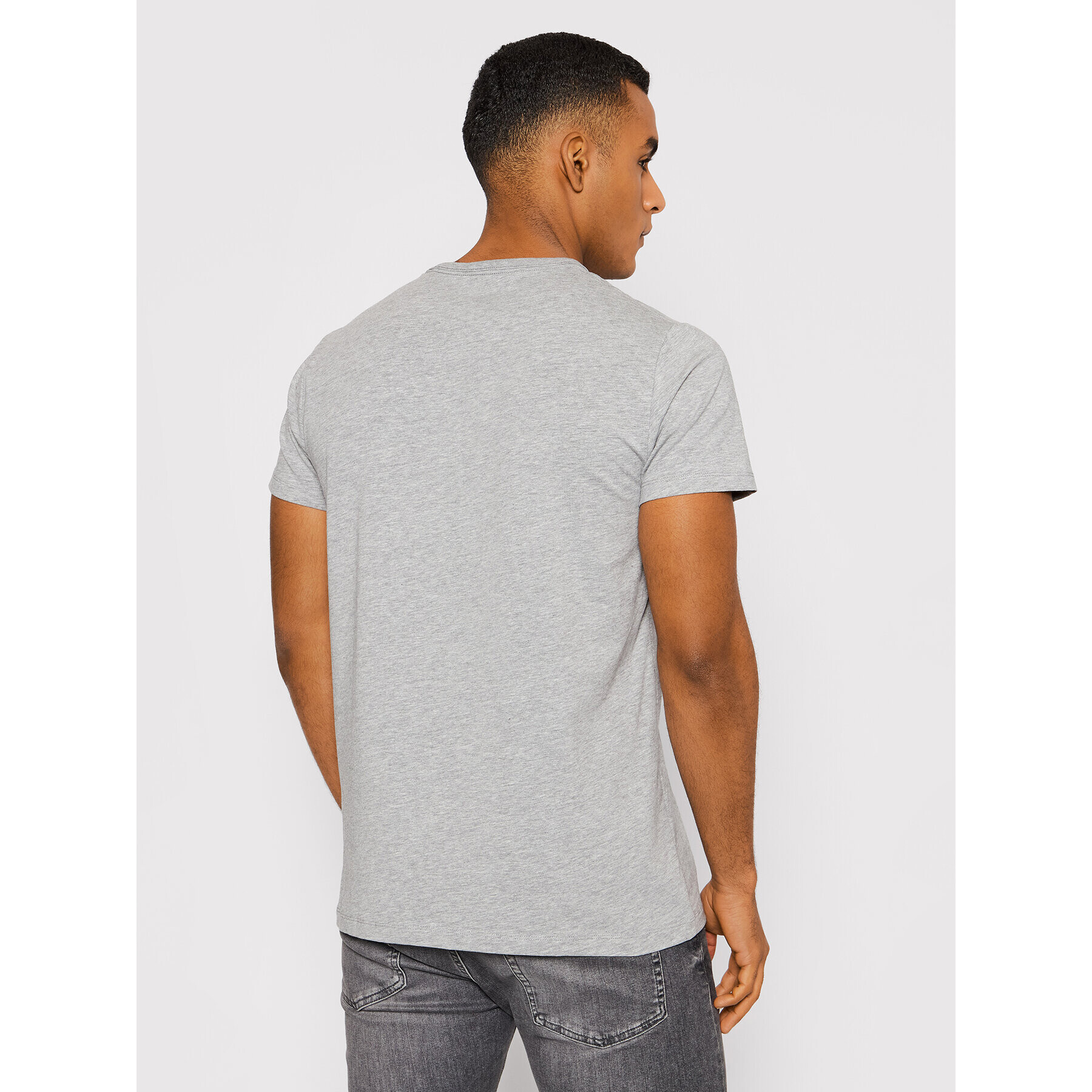 Pepe Jeans Тишърт Original Basic 3 N PM508212 Сив Slim Fit - Pepit.bg