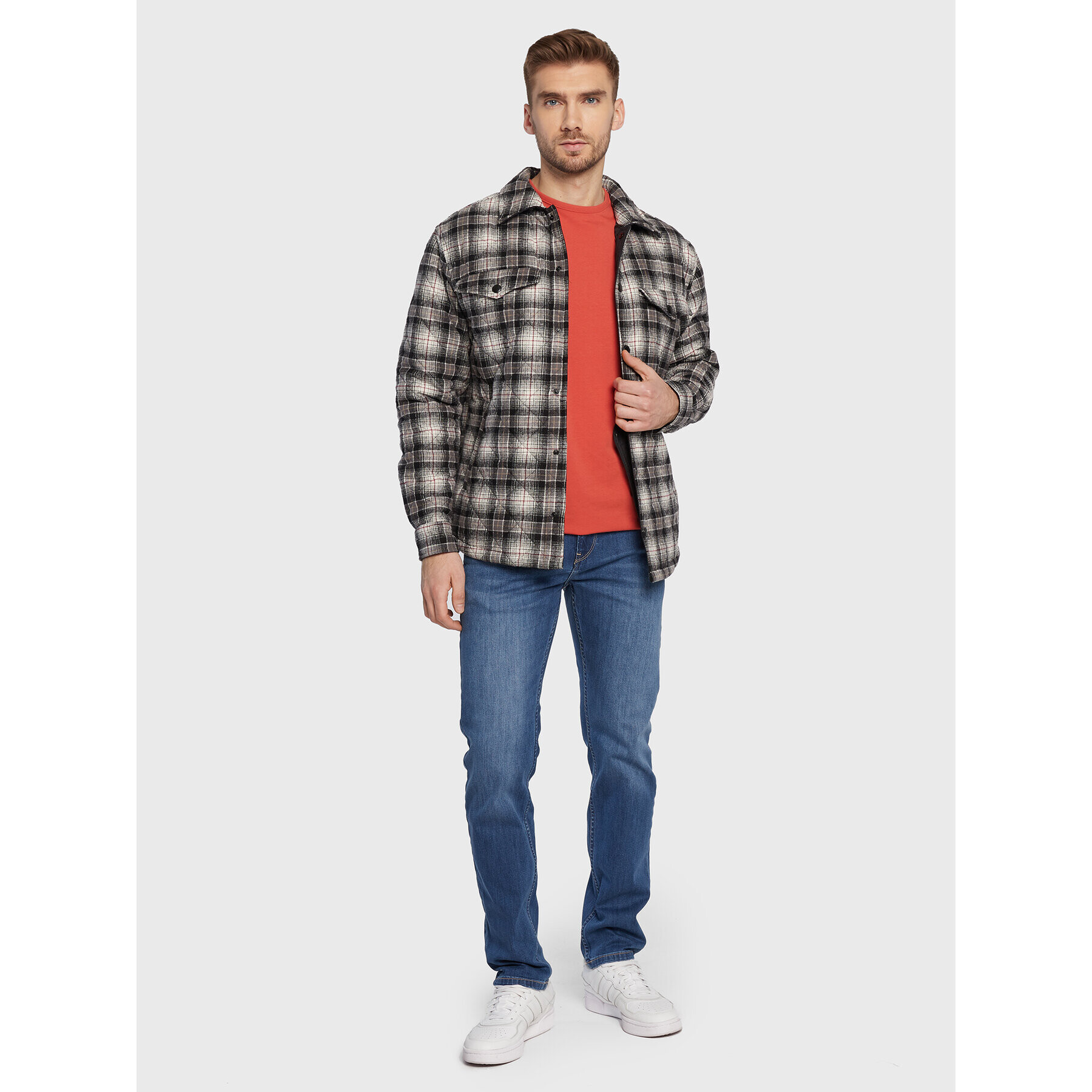 Pepe Jeans Тишърт Original Basic PM508212 Червен Slim Fit - Pepit.bg