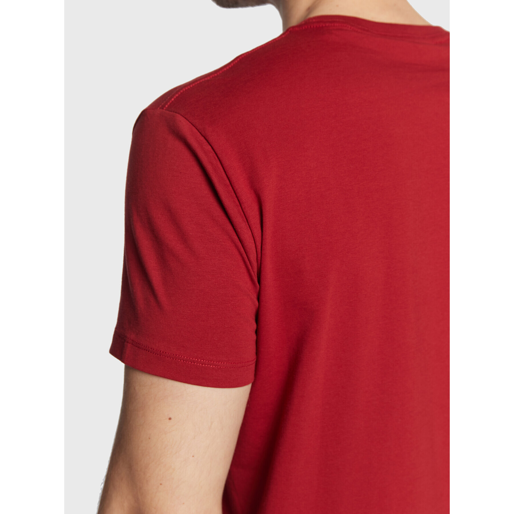 Pepe Jeans Тишърт Original PM508210 Червен Slim Fit - Pepit.bg