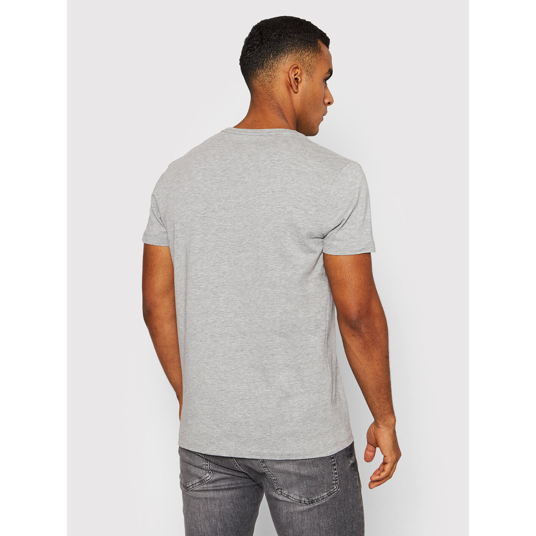 Pepe Jeans Тишърт Original PM508210 Сив Slim Fit - Pepit.bg