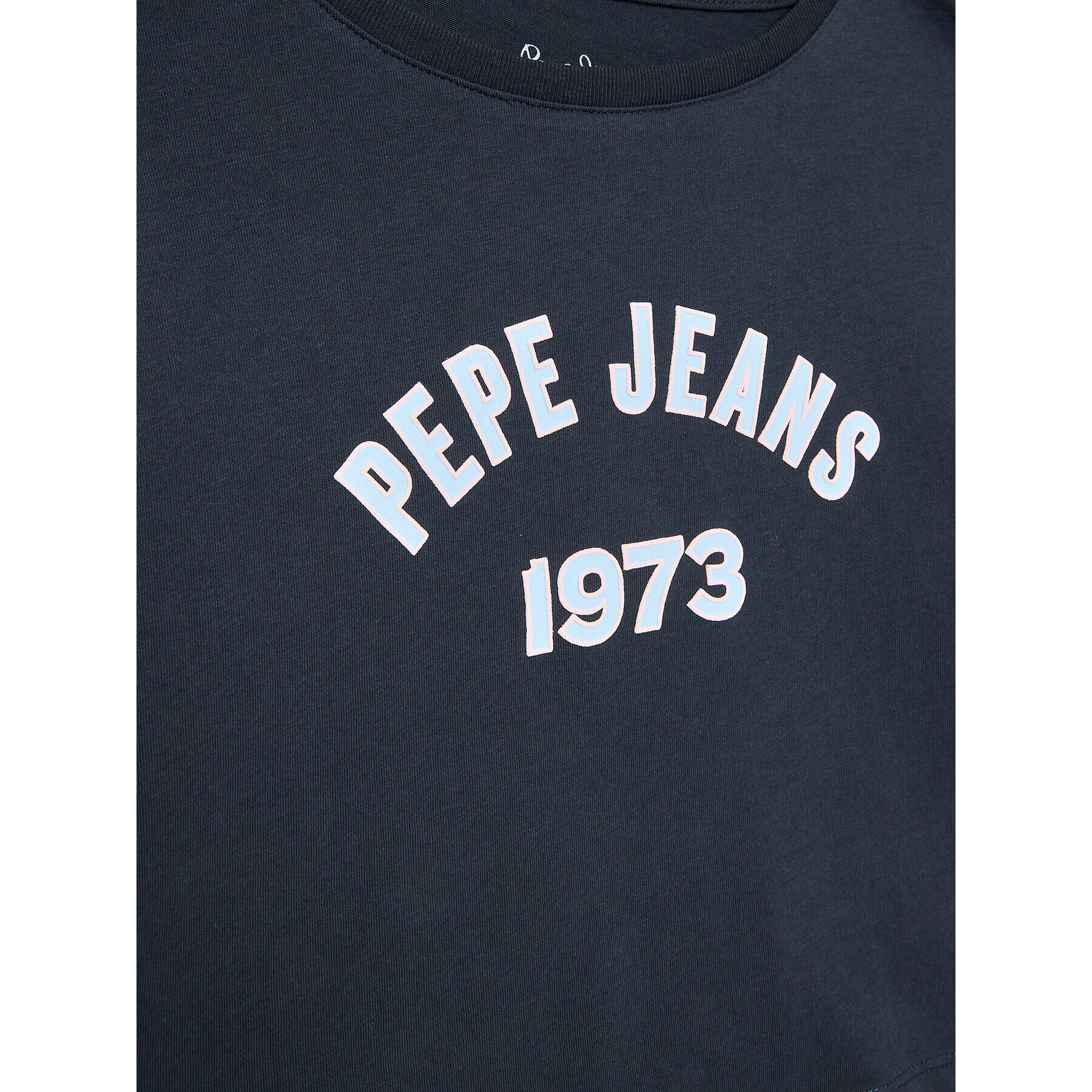 Pepe Jeans Тишърт Paullete PG502955 Тъмносин Regular Fit - Pepit.bg