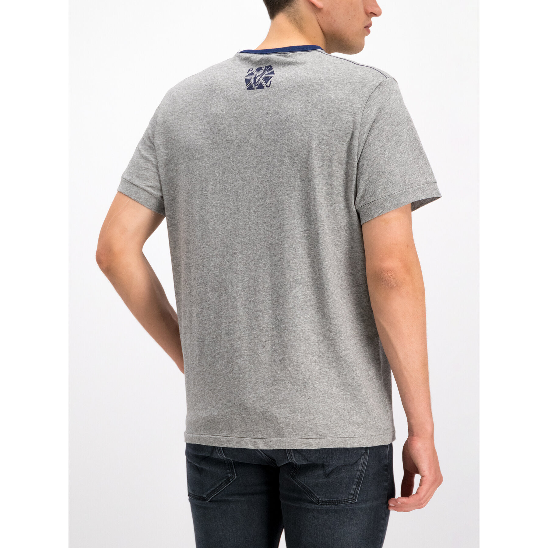 Pepe Jeans Тишърт PM506547 Сив Regular Fit - Pepit.bg