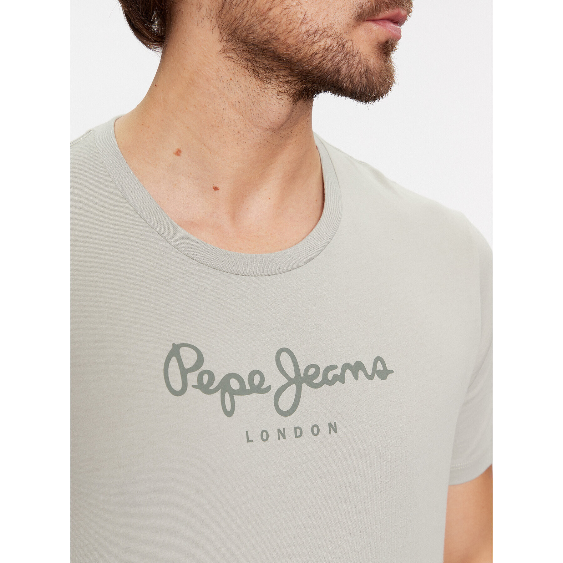 Pepe Jeans Тишърт PM508208 Зелен Regular Fit - Pepit.bg