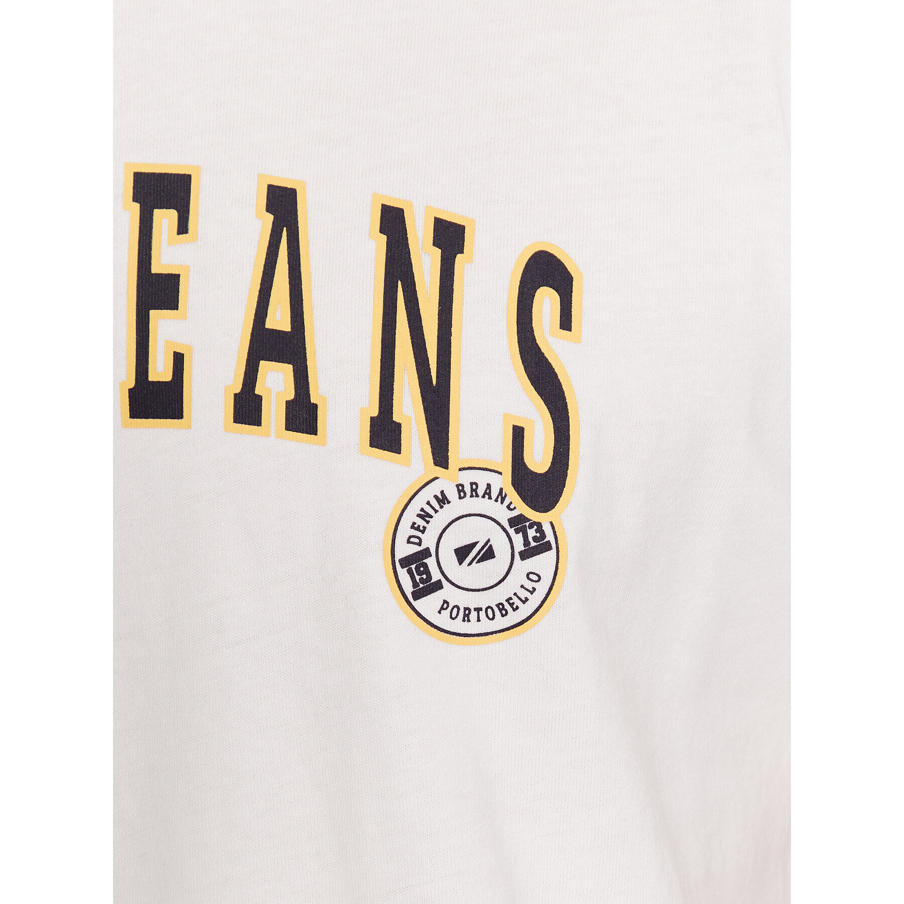 Pepe Jeans Тишърт Ronell PM508707 Бял Regular Fit - Pepit.bg